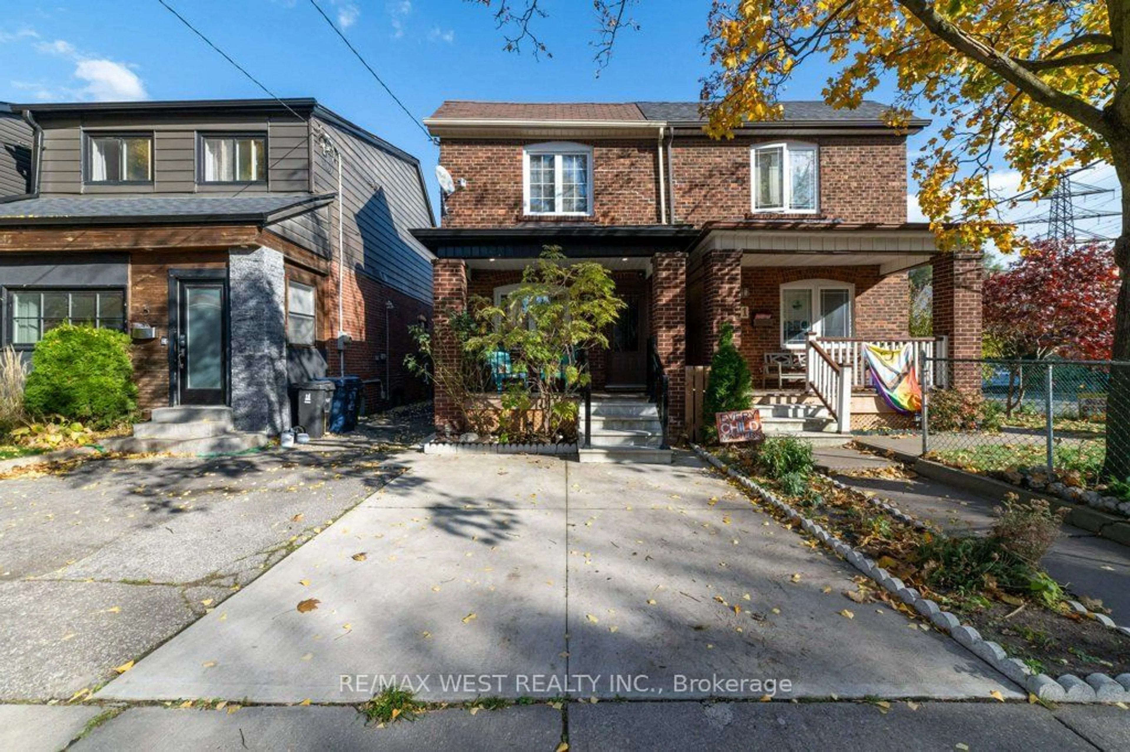 Home with brick exterior material for 3 Chambers Ave, Toronto Ontario M6N 3L8