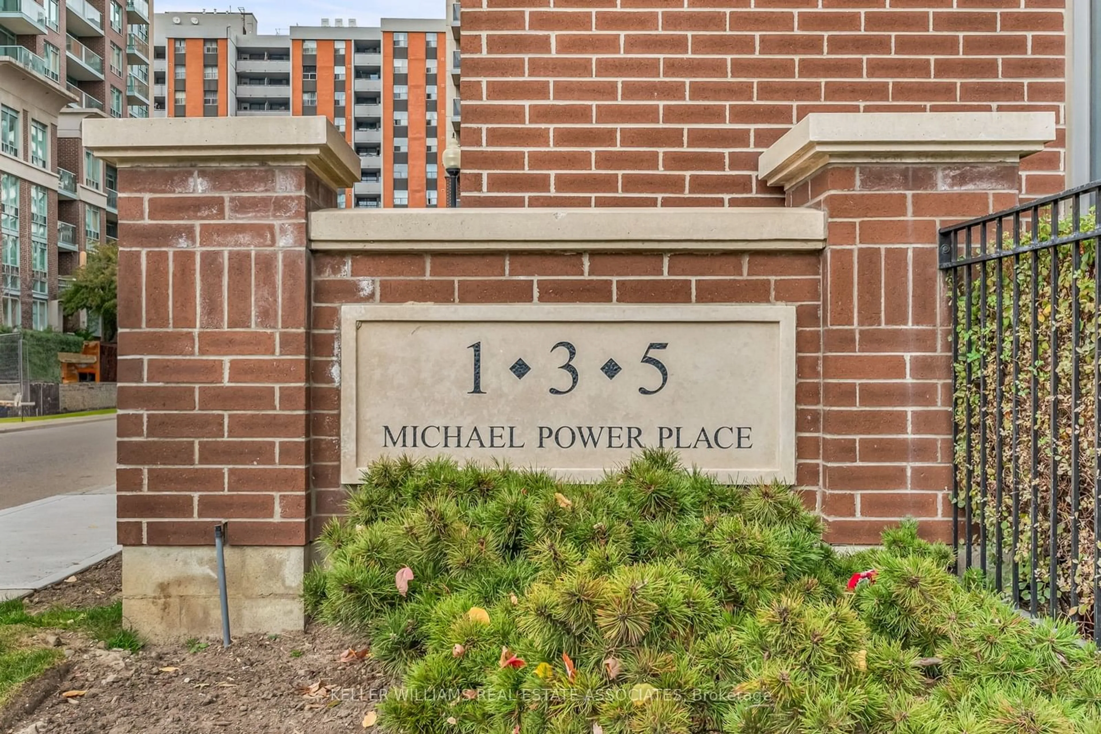 A pic from exterior of the house or condo, the front or back of building for 3 Michael Power Pl #1004, Toronto Ontario M9A 0A2