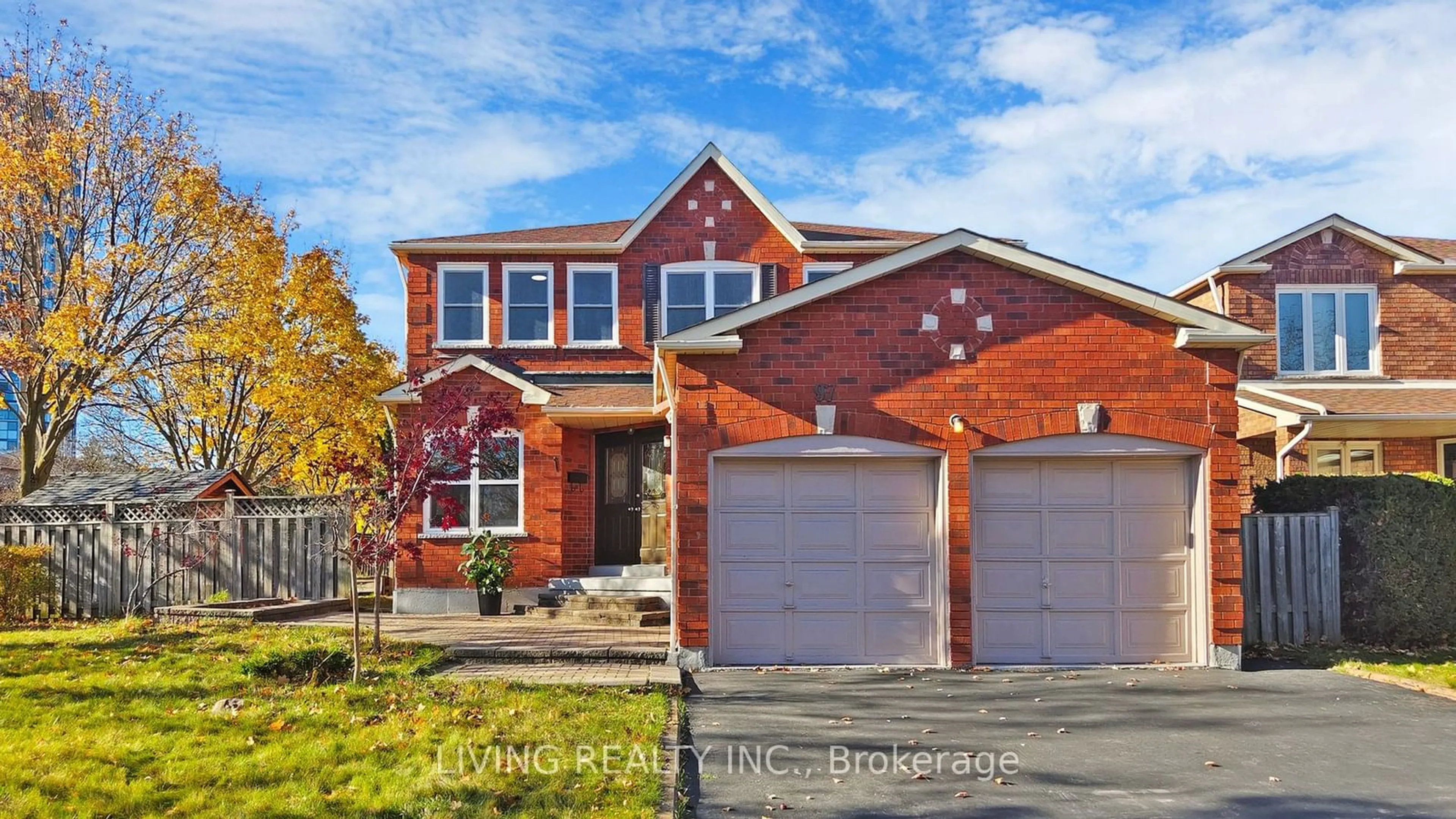 Frontside or backside of a home, the street view for 97 Palomino Dr, Mississauga Ontario L4Z 3H9