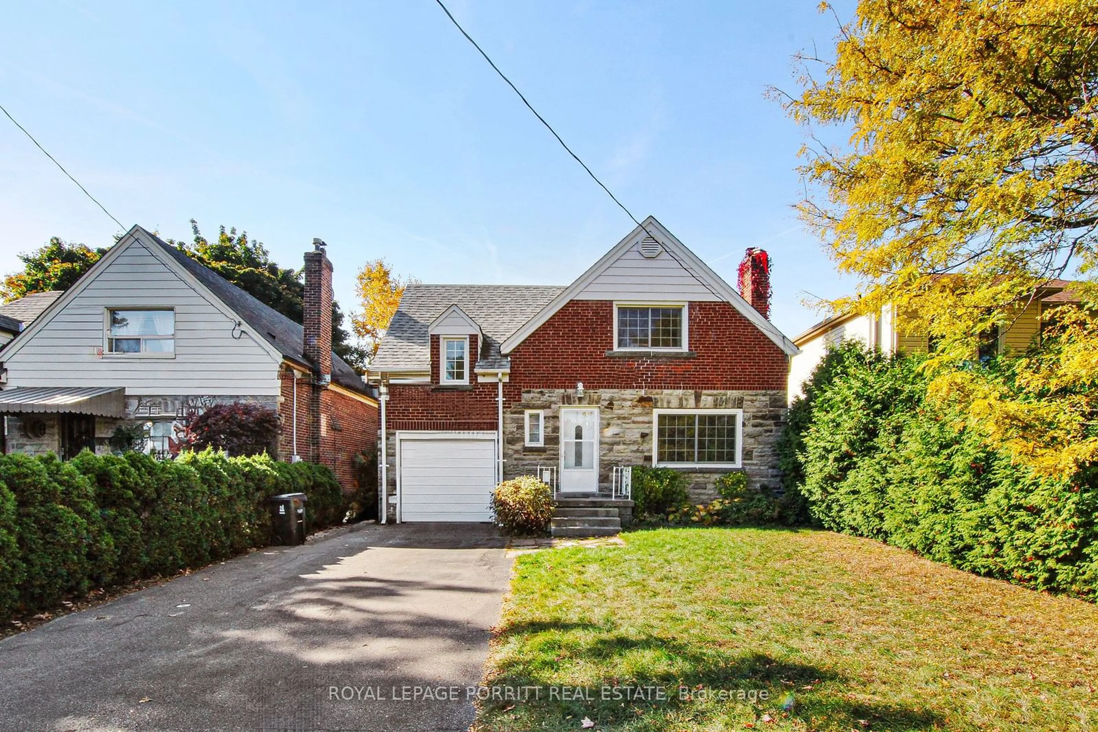 Frontside or backside of a home, the street view for 110 Prince Edward Dr, Toronto Ontario M8Y 3V9