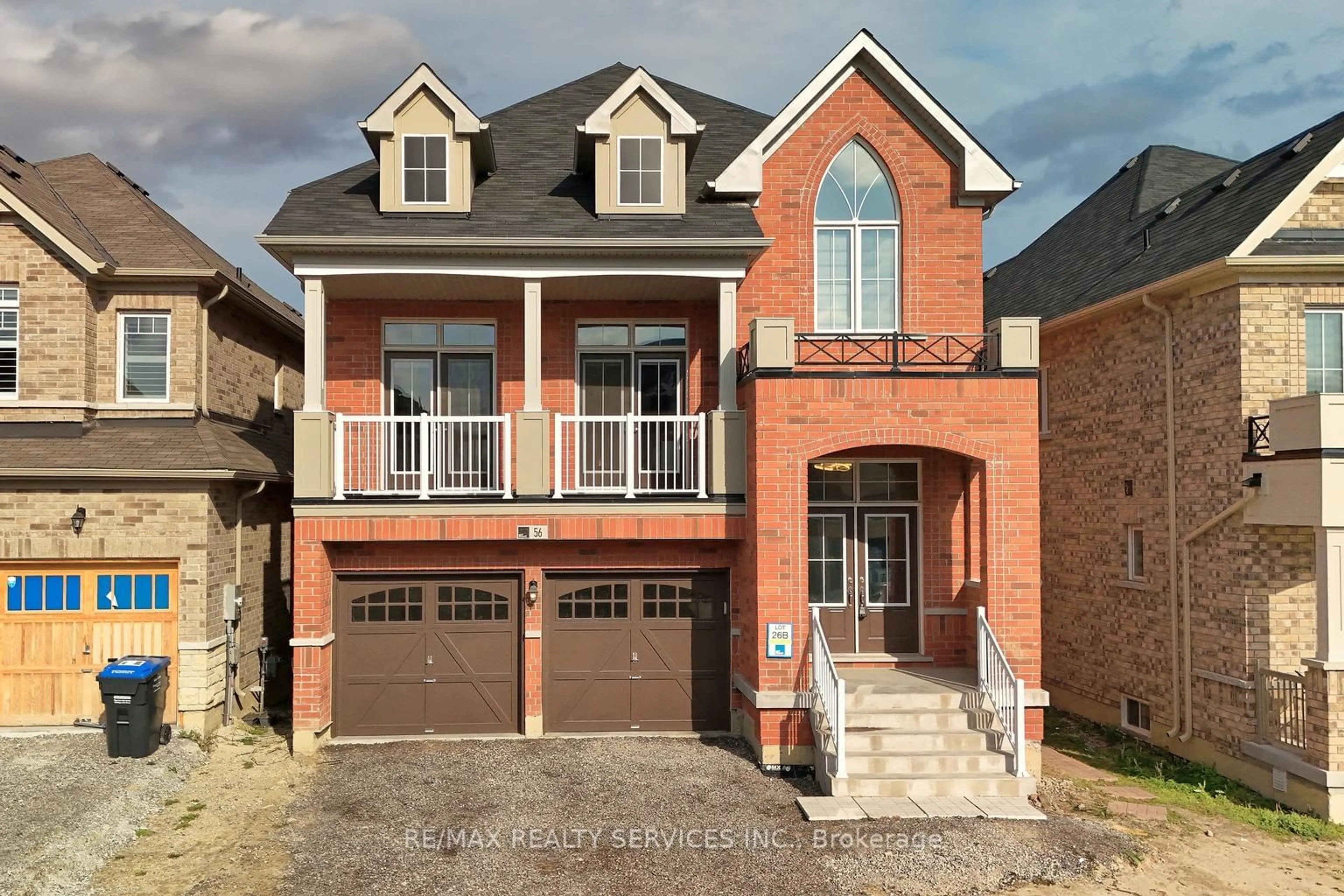 Home with brick exterior material for 56 Royal Fern Cres, Caledon Ontario L7C 4H1