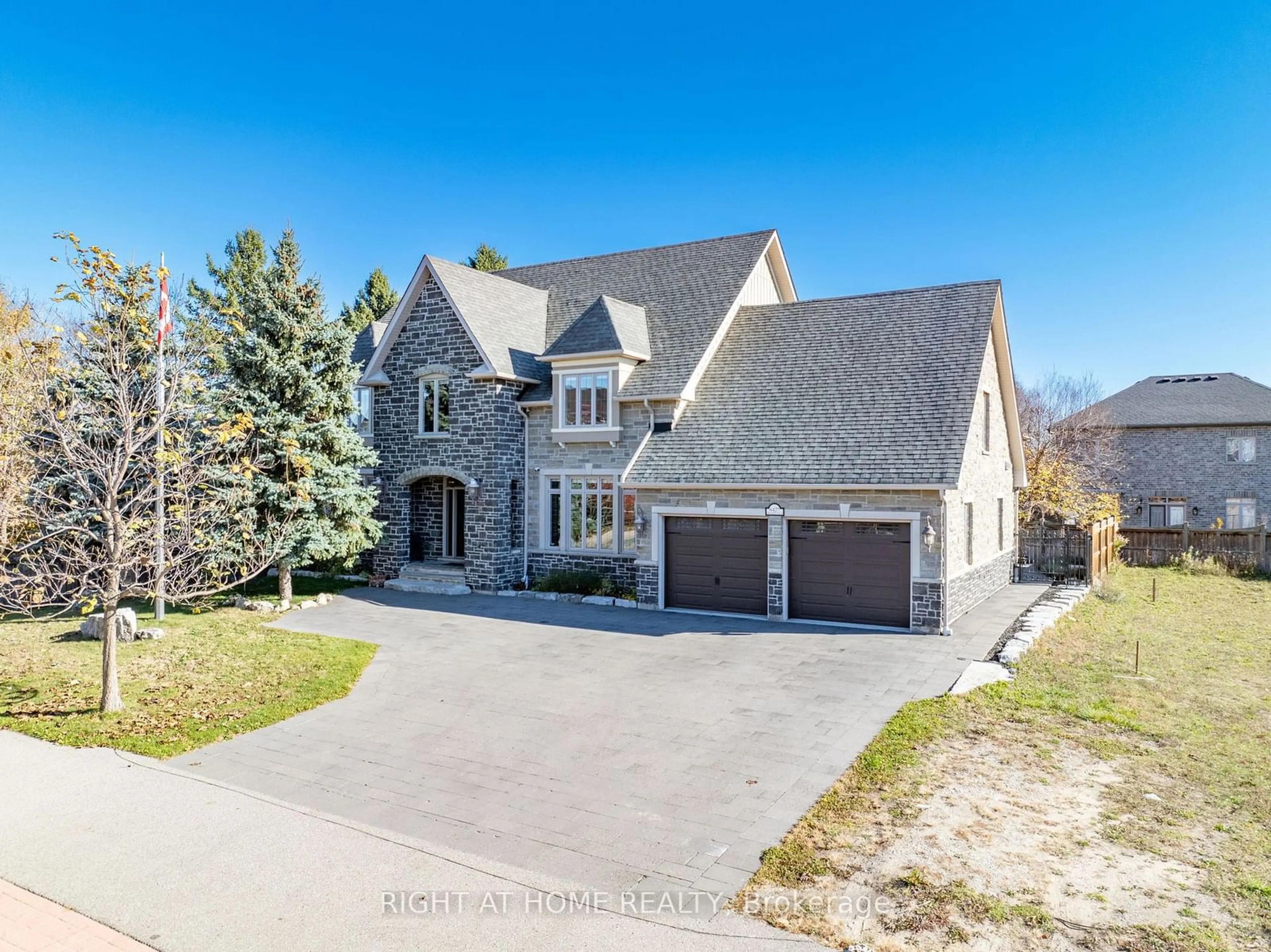 Frontside or backside of a home, the street view for 6427 Old Church Rd, Caledon Ontario L7C 1R1