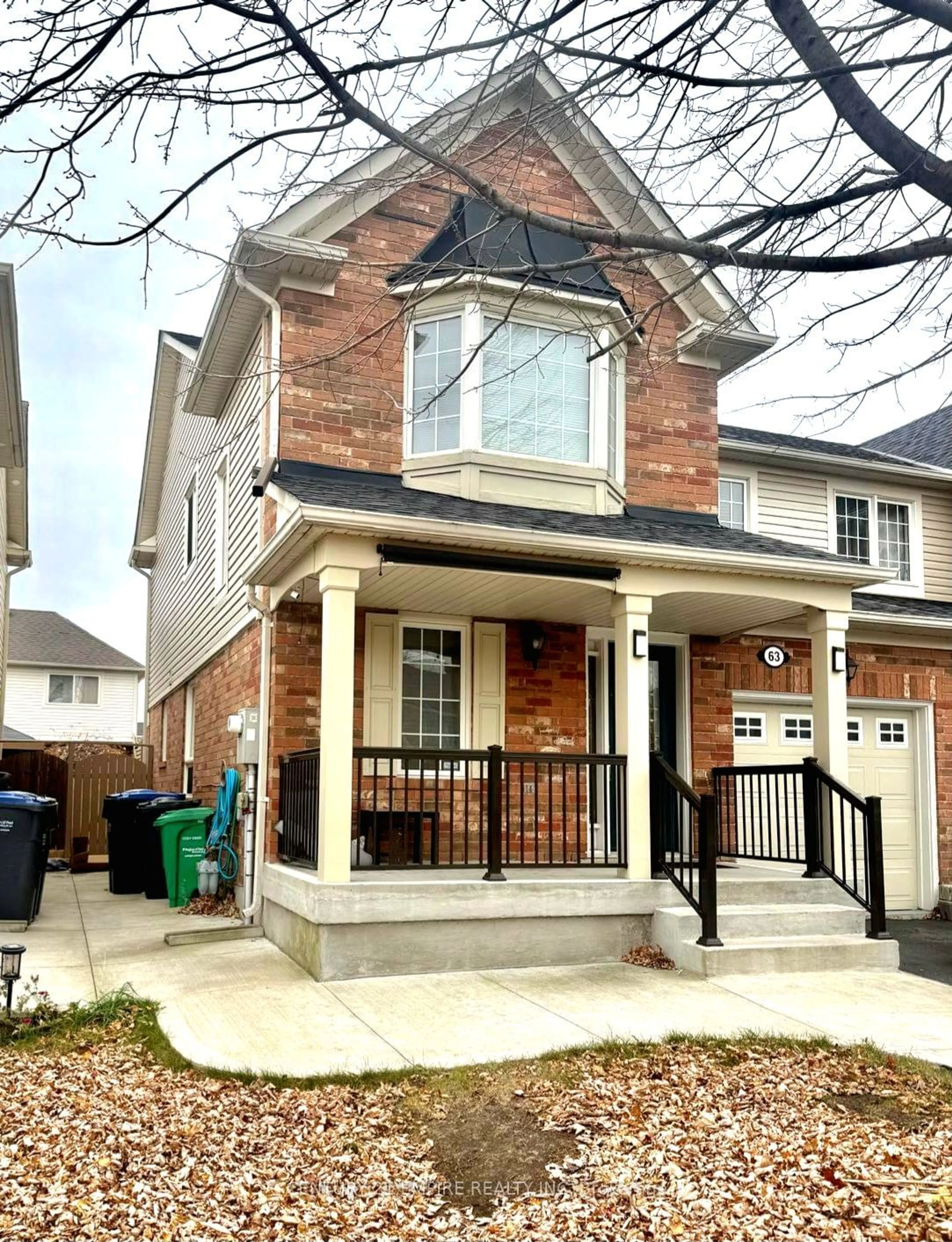 Home with brick exterior material for 63 Jessop Dr, Brampton Ontario L7A 3N4