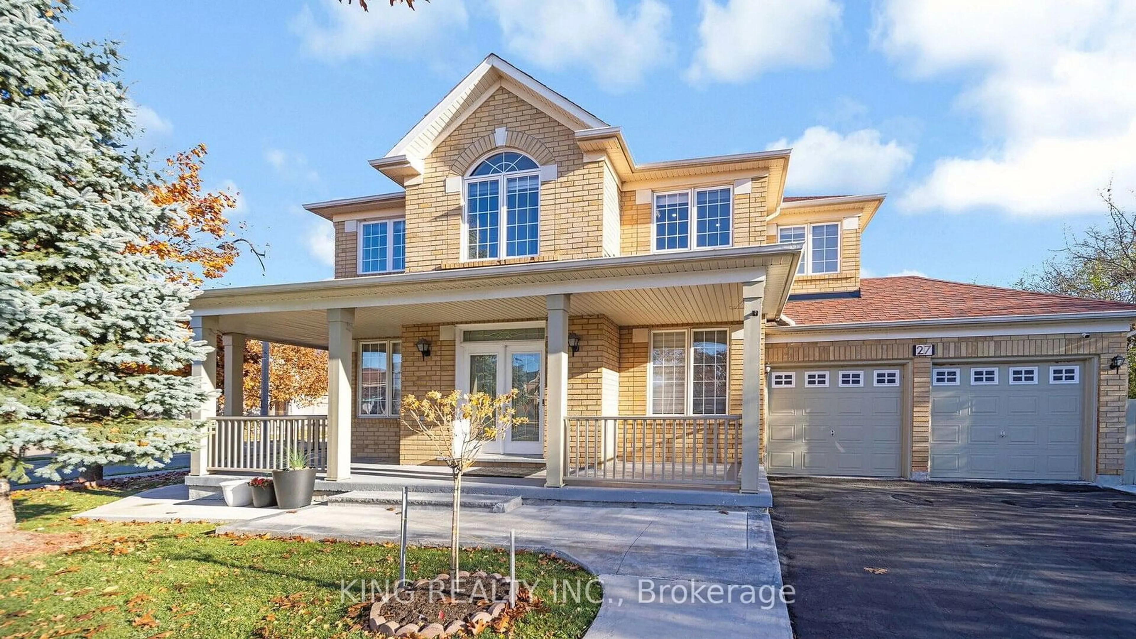 Home with brick exterior material for 27 Braydon Blvd, Brampton Ontario L6P 1G4