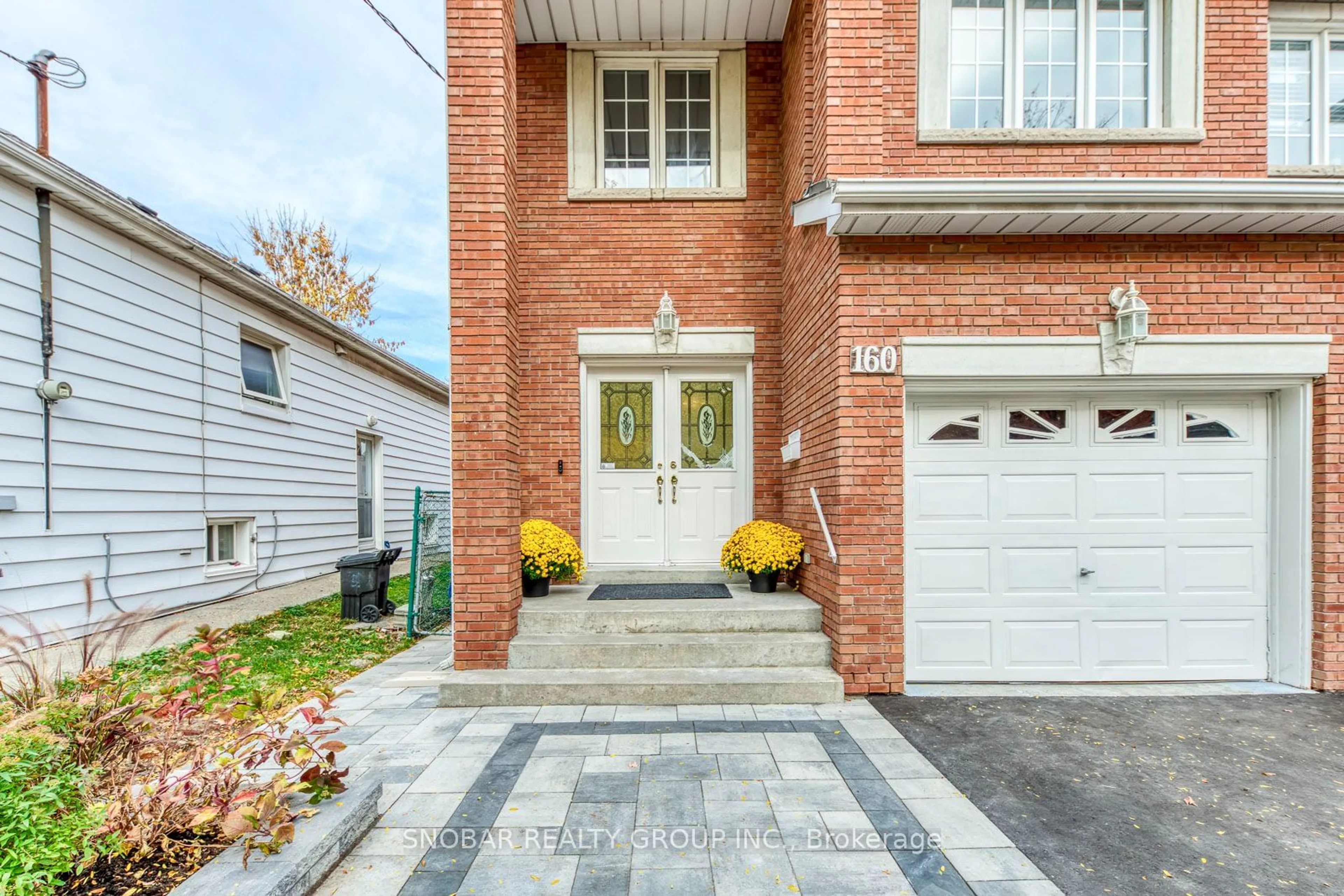 Home with brick exterior material for 160 Hay Ave, Toronto Ontario M8Z 1G5