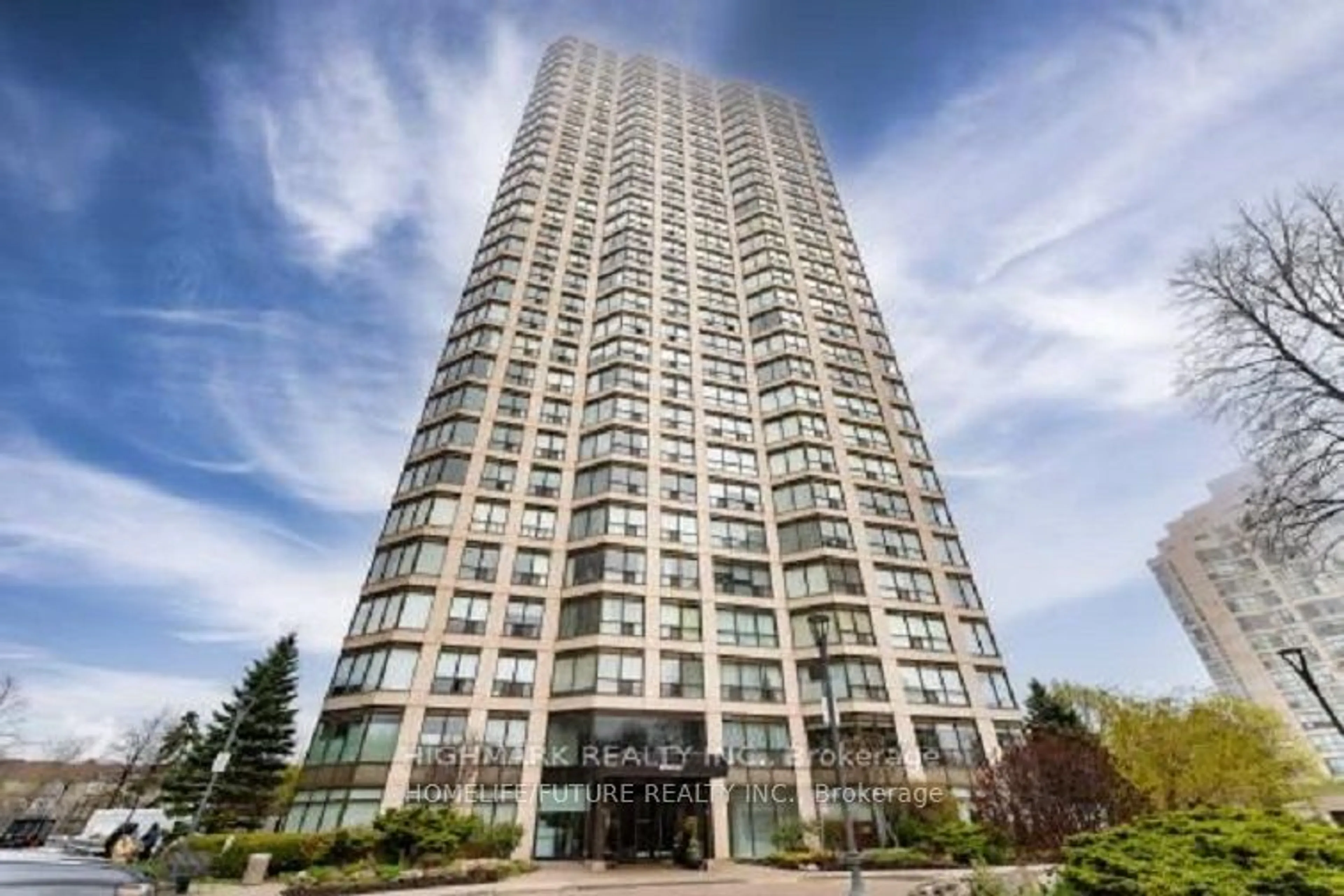 A pic from exterior of the house or condo, the front or back of building for 2269 Lake Shore Blvd #1207, Toronto Ontario M8V 3X6