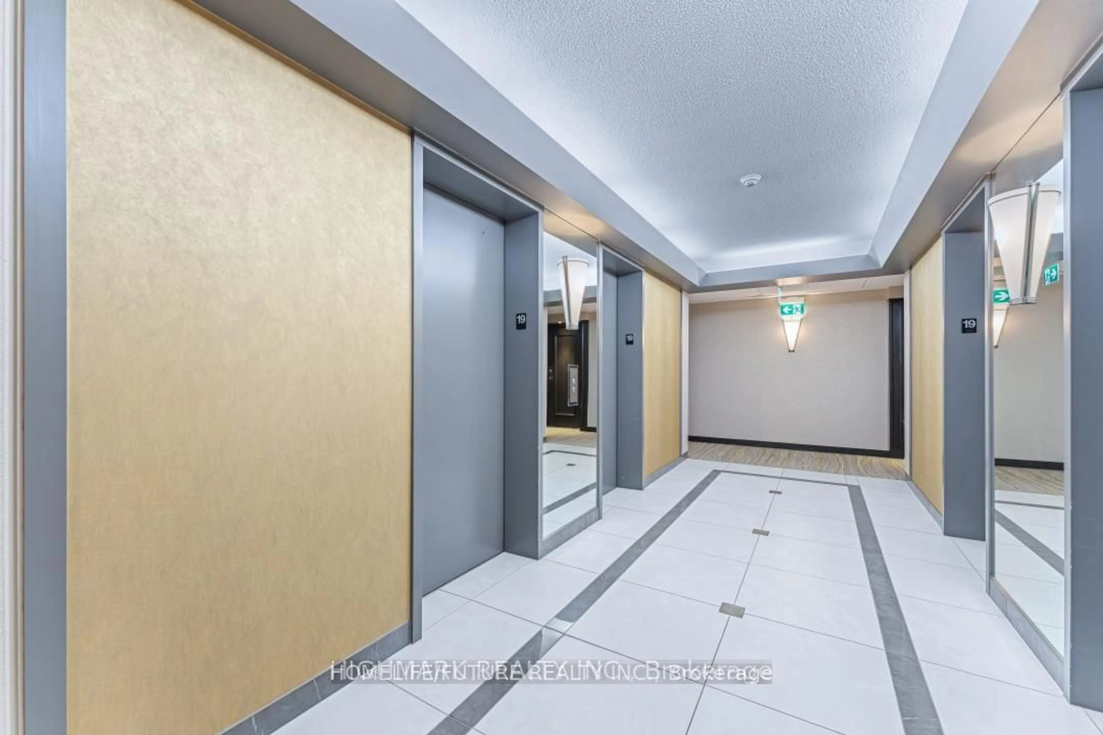 Indoor foyer, cement floor for 2269 Lake Shore Blvd #1207, Toronto Ontario M8V 3X6