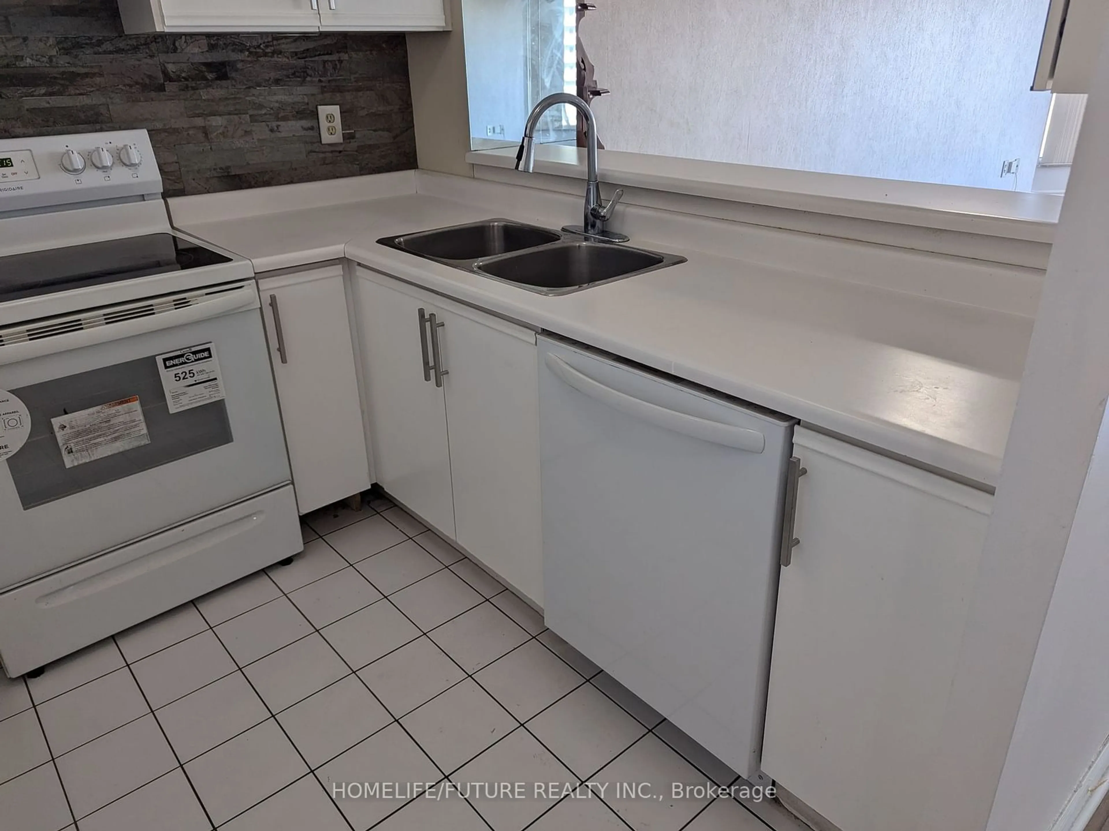 Standard kitchen, not visible floor for 2269 Lake Shore Blvd #1207, Toronto Ontario M8V 3X6