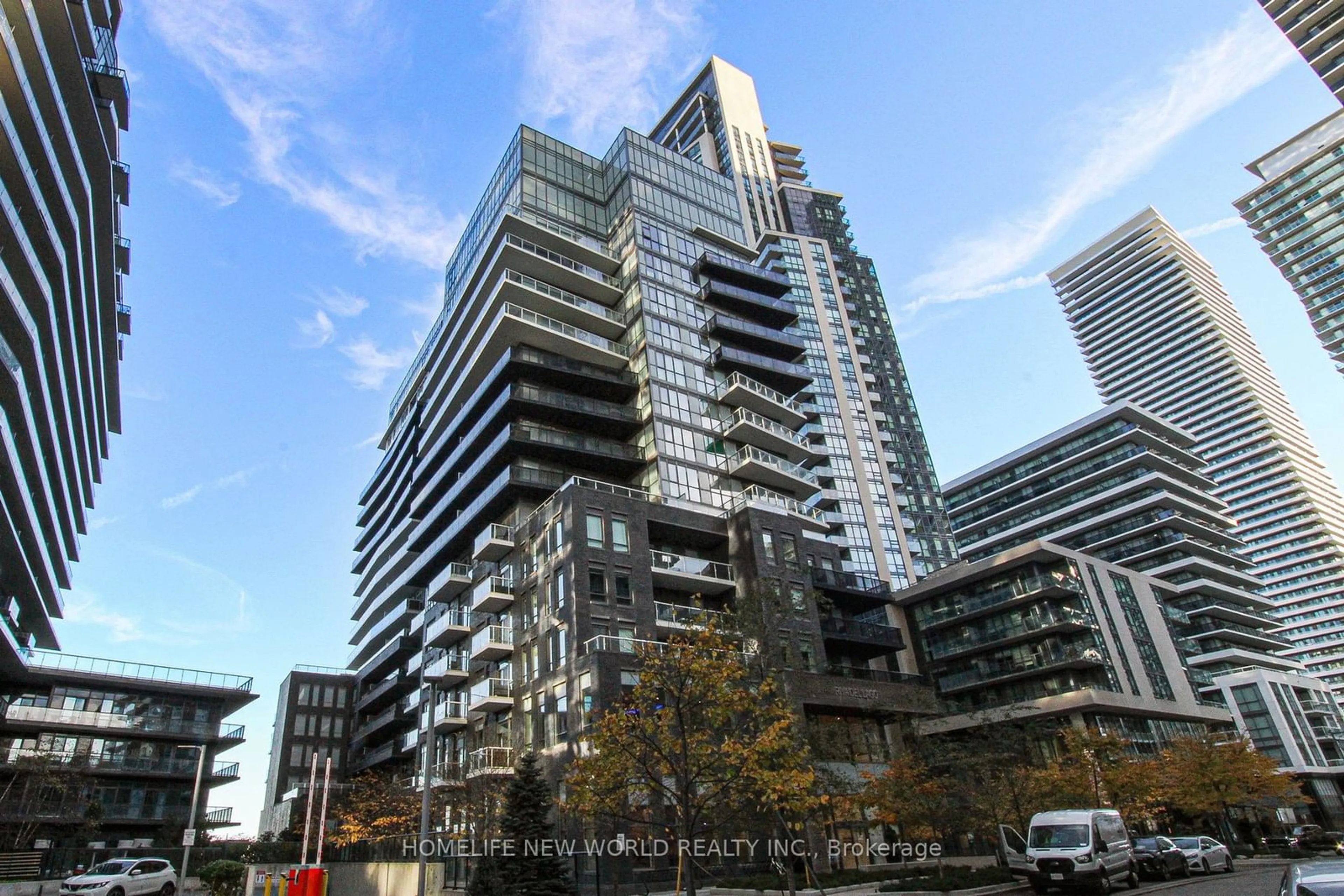 A pic from exterior of the house or condo, the front or back of building for 110 Marine Parade Dr #401, Toronto Ontario M8V 0A3