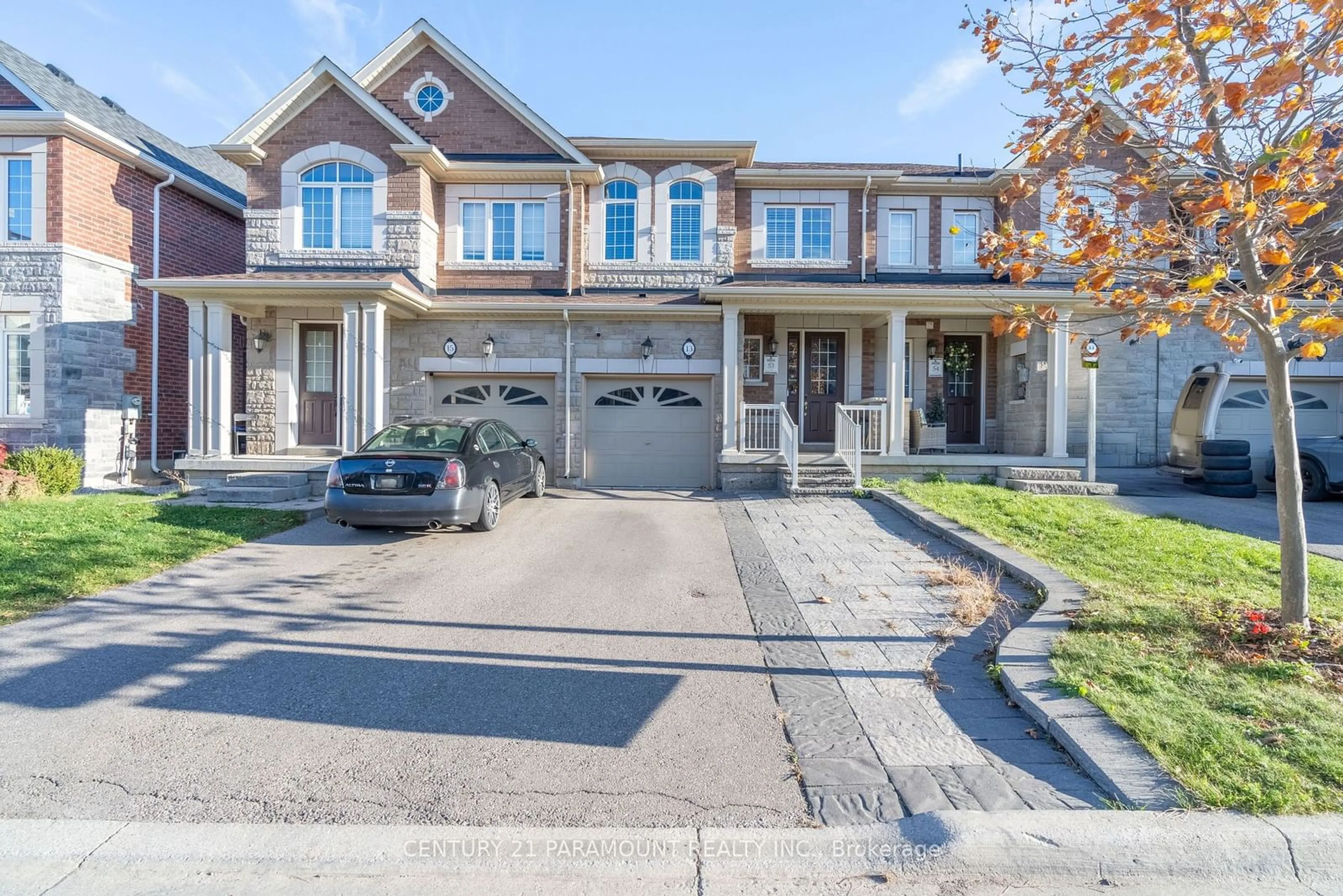 A pic from exterior of the house or condo, the street view for 13 Kempsford Cres, Brampton Ontario L7A 4M5