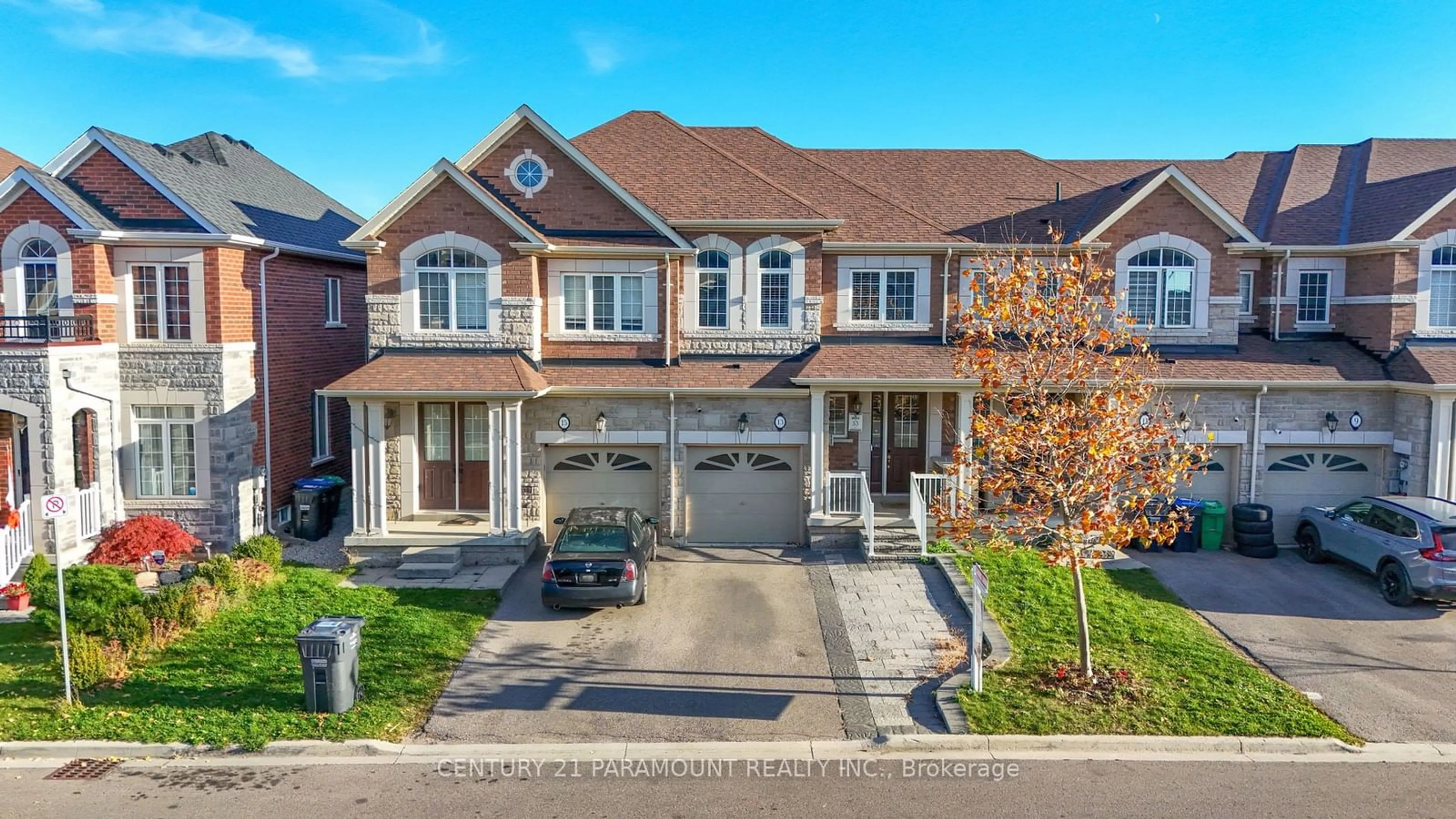 A pic from exterior of the house or condo, the street view for 13 Kempsford Cres, Brampton Ontario L7A 4M5