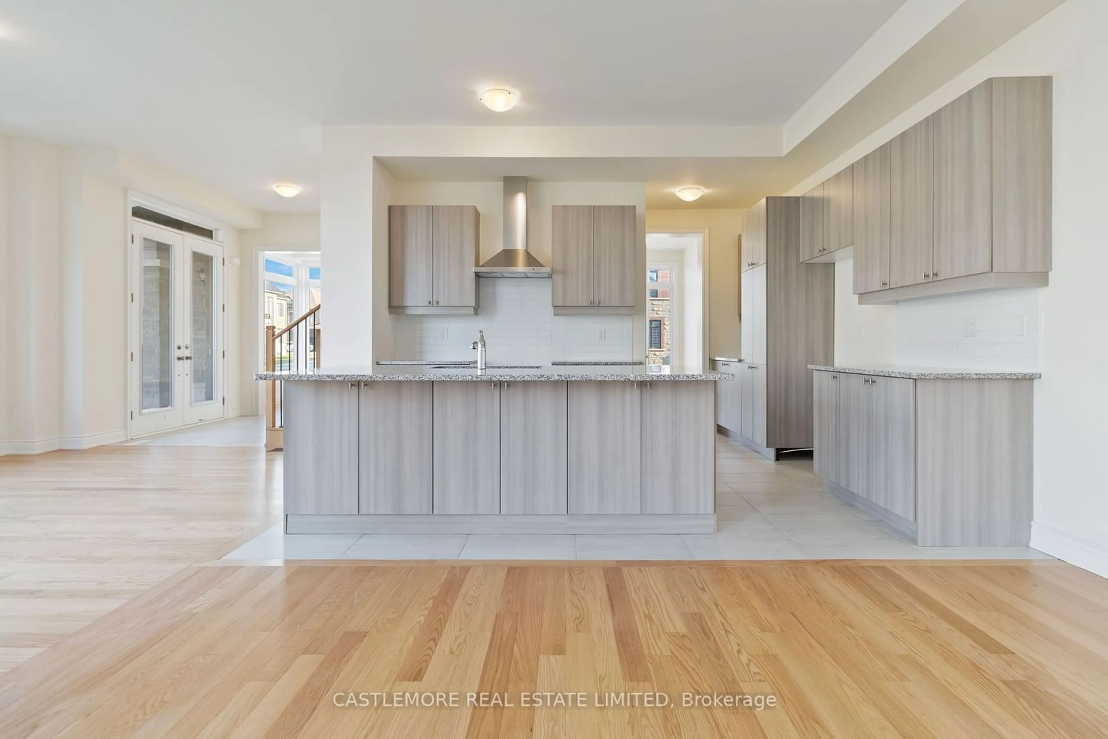 Open concept kitchen for 20 William Crawley Way, Oakville Ontario L6H 7C5