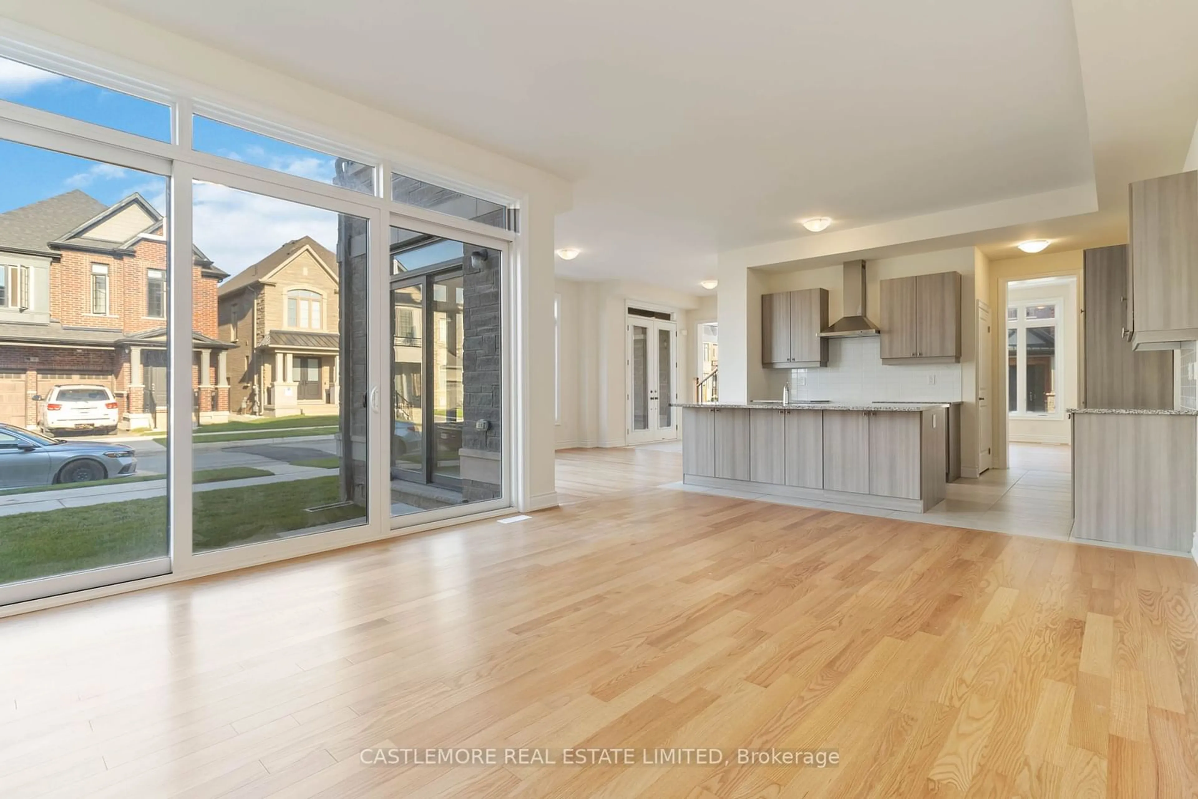 Open concept kitchen for 20 William Crawley Way, Oakville Ontario L6H 7C5