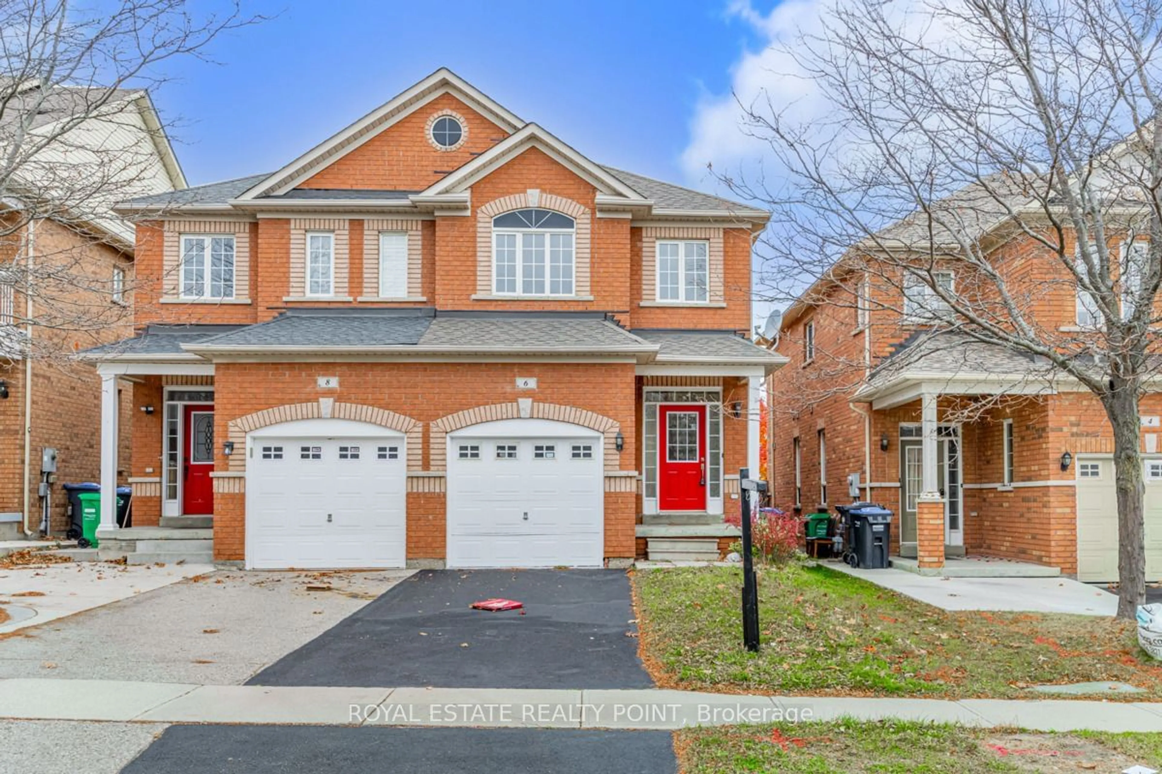 A pic from exterior of the house or condo, the street view for 6 Martree Cres, Brampton Ontario L6V 4R2