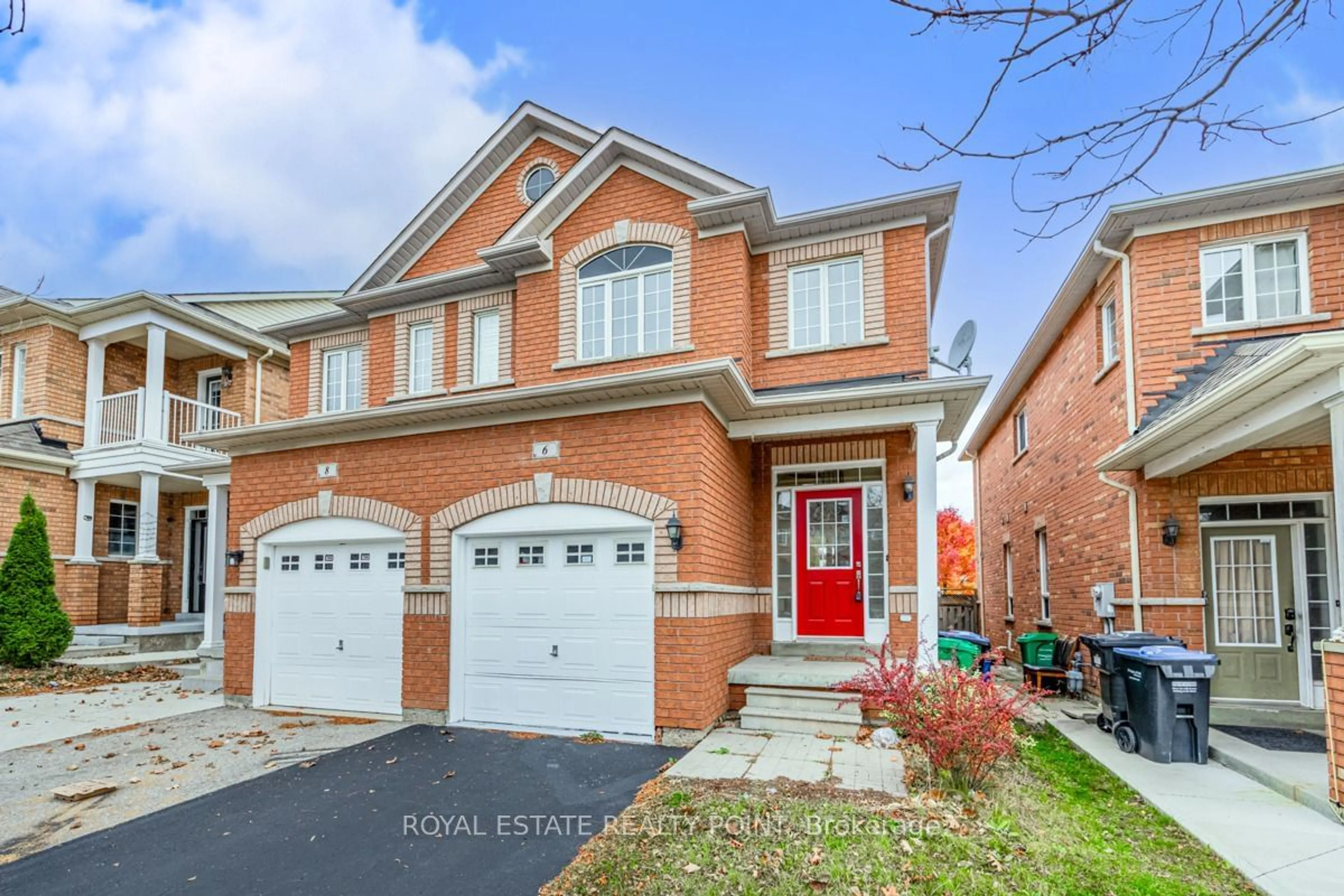 A pic from exterior of the house or condo, the street view for 6 Martree Cres, Brampton Ontario L6V 4R2