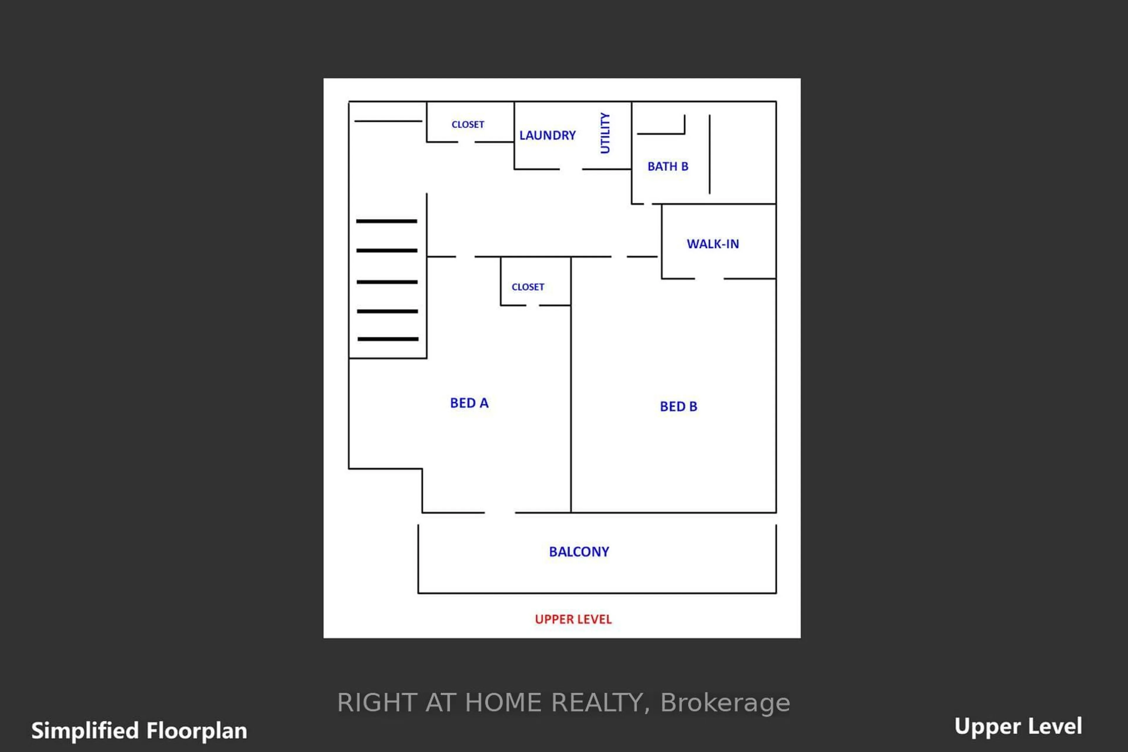 Floor plan for 9430 The Gore Rd #17, Brampton Ontario L6P 4P9