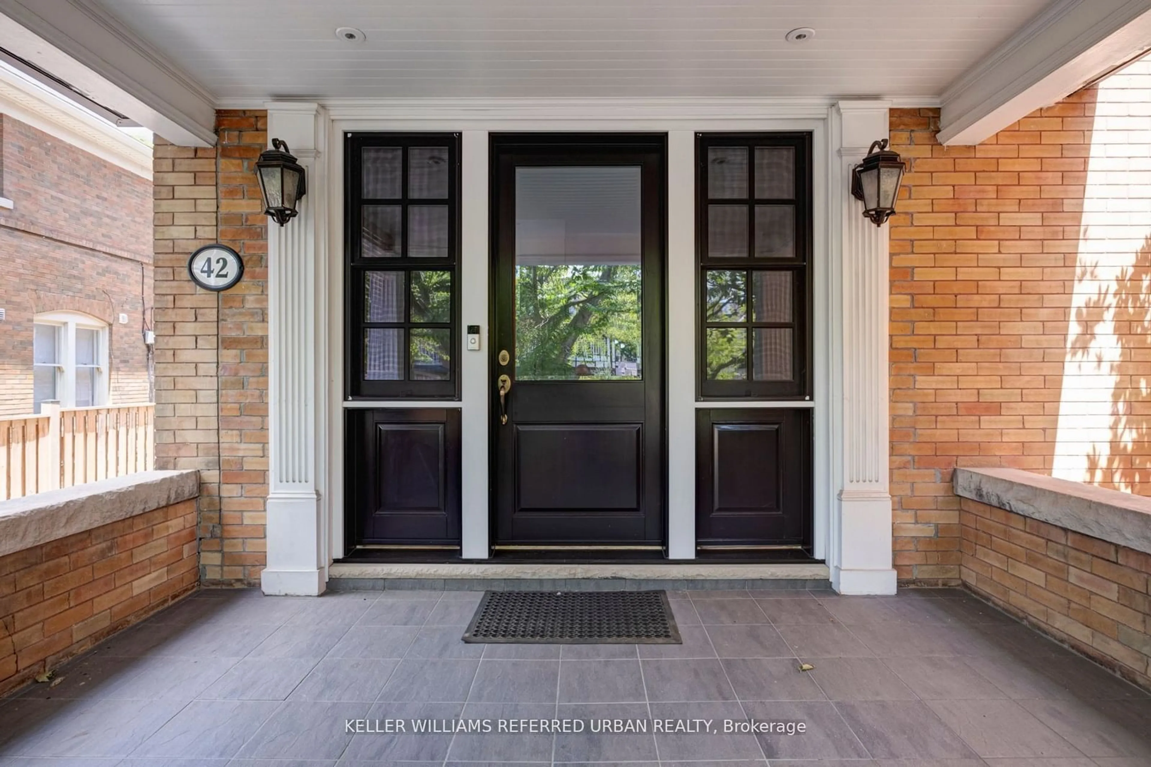 Indoor entryway, wood floors for 42 High Park Blvd, Toronto Ontario M6R 1M8