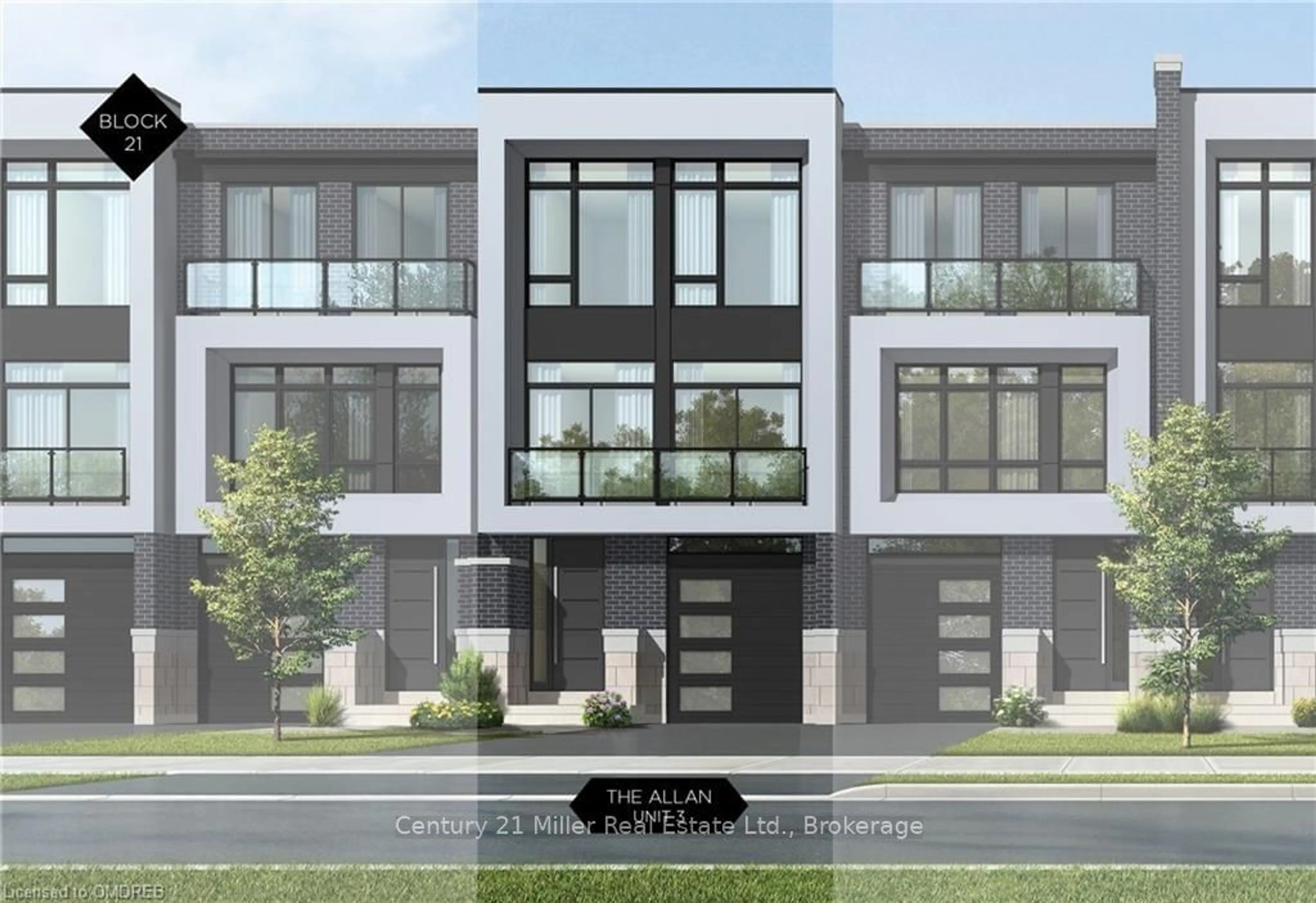 A pic from exterior of the house or condo, the front or back of building for 21 BLOCK #3, Oakville Ontario L6J 2B7