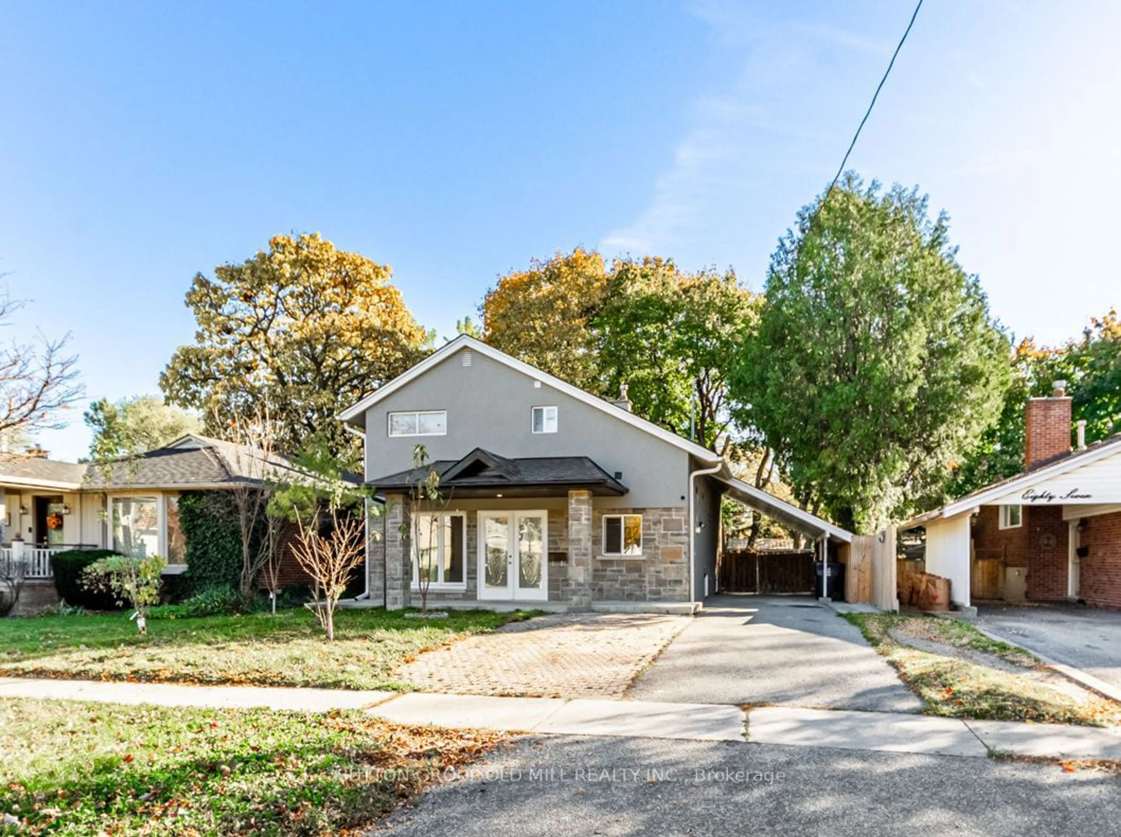 Frontside or backside of a home, the street view for 85 Fordwich Cres, Toronto Ontario M9W 2T6