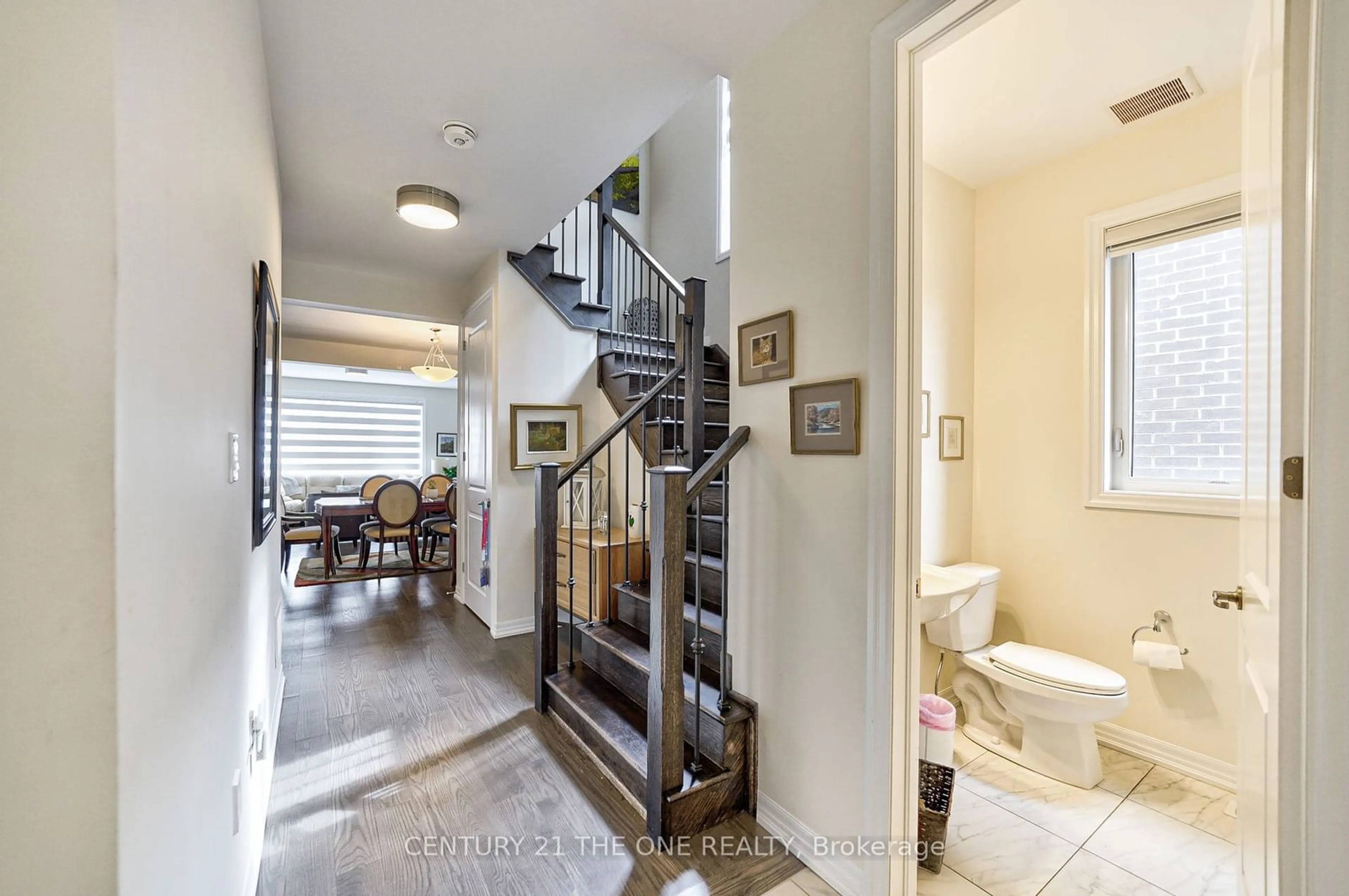 Indoor entryway, wood floors for 3283 Charles Fay Passage, Oakville Ontario L6M 5K1