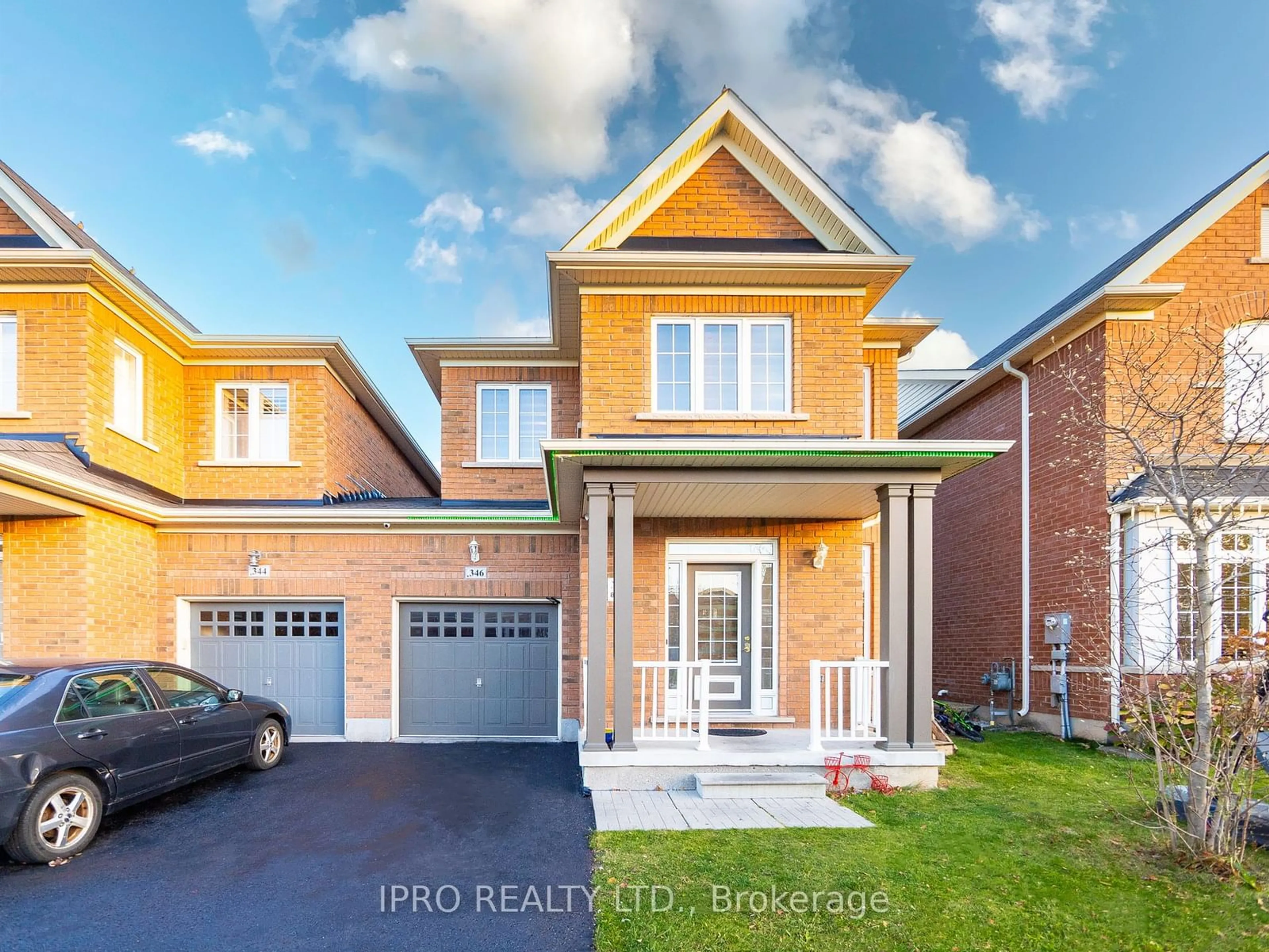 Home with brick exterior material for 346 Landsborough Ave, Milton Ontario L9T 7Y7