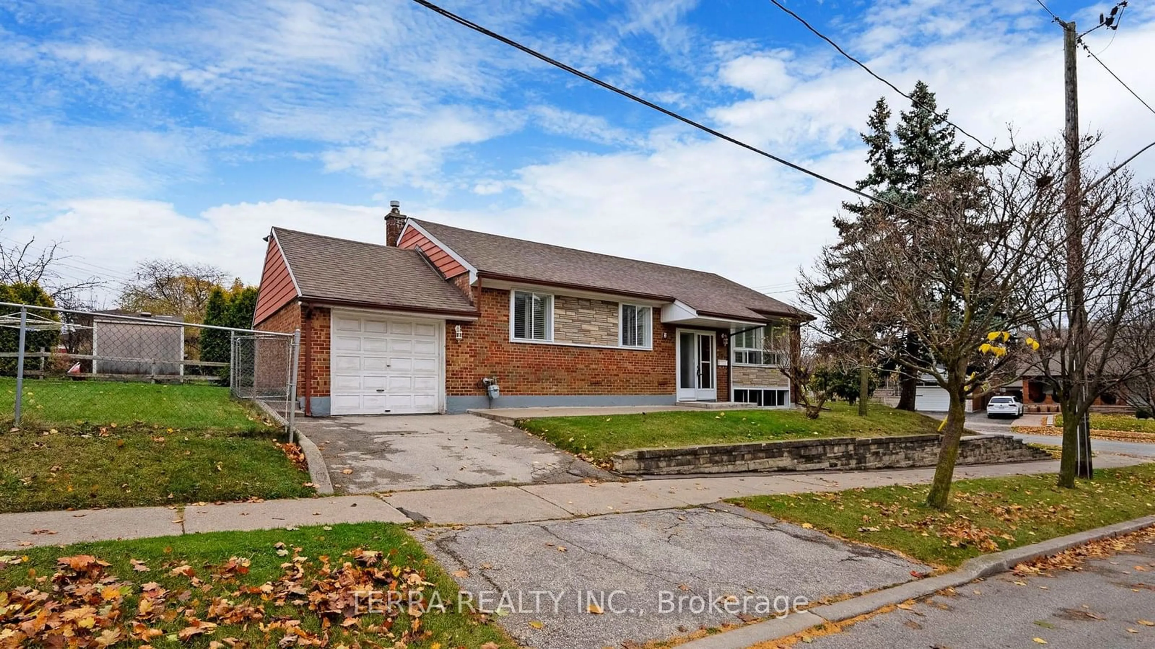 Frontside or backside of a home, the street view for 2 Garside Cres, Toronto Ontario M6M 2Z6