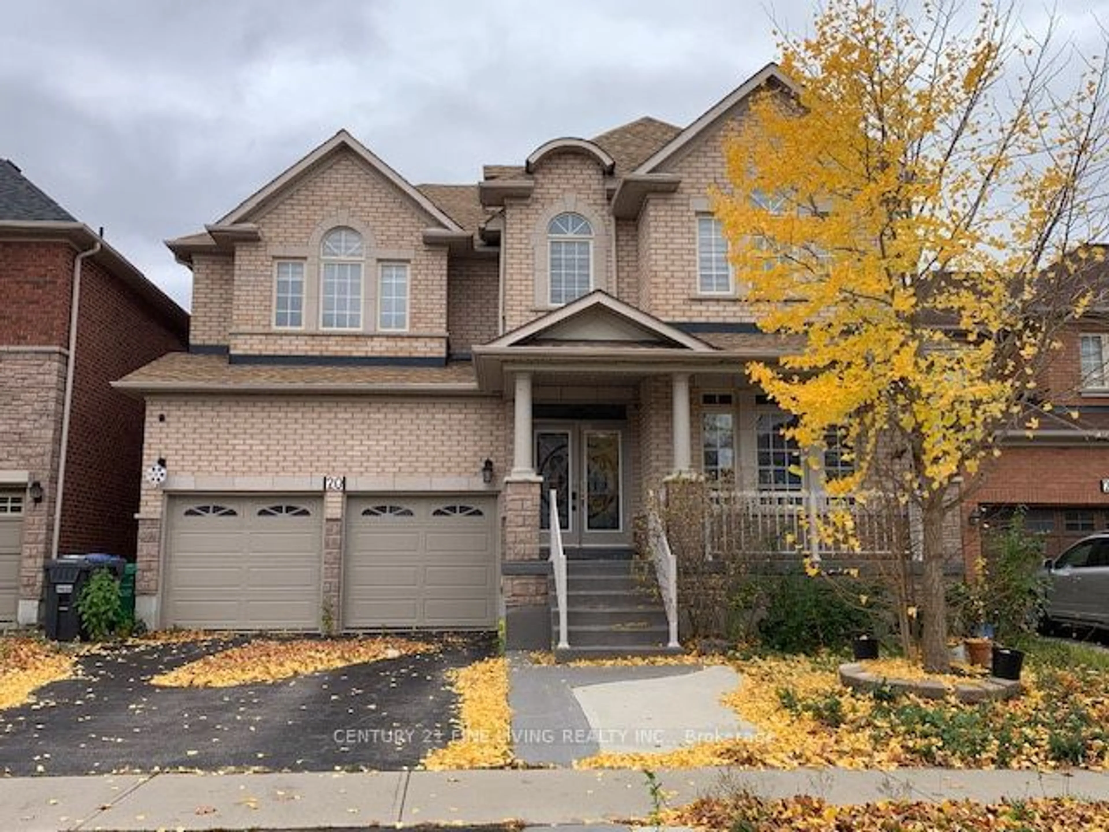 Frontside or backside of a home, the street view for 20 Lion Pride Lane, Brampton Ontario L6R 3E4