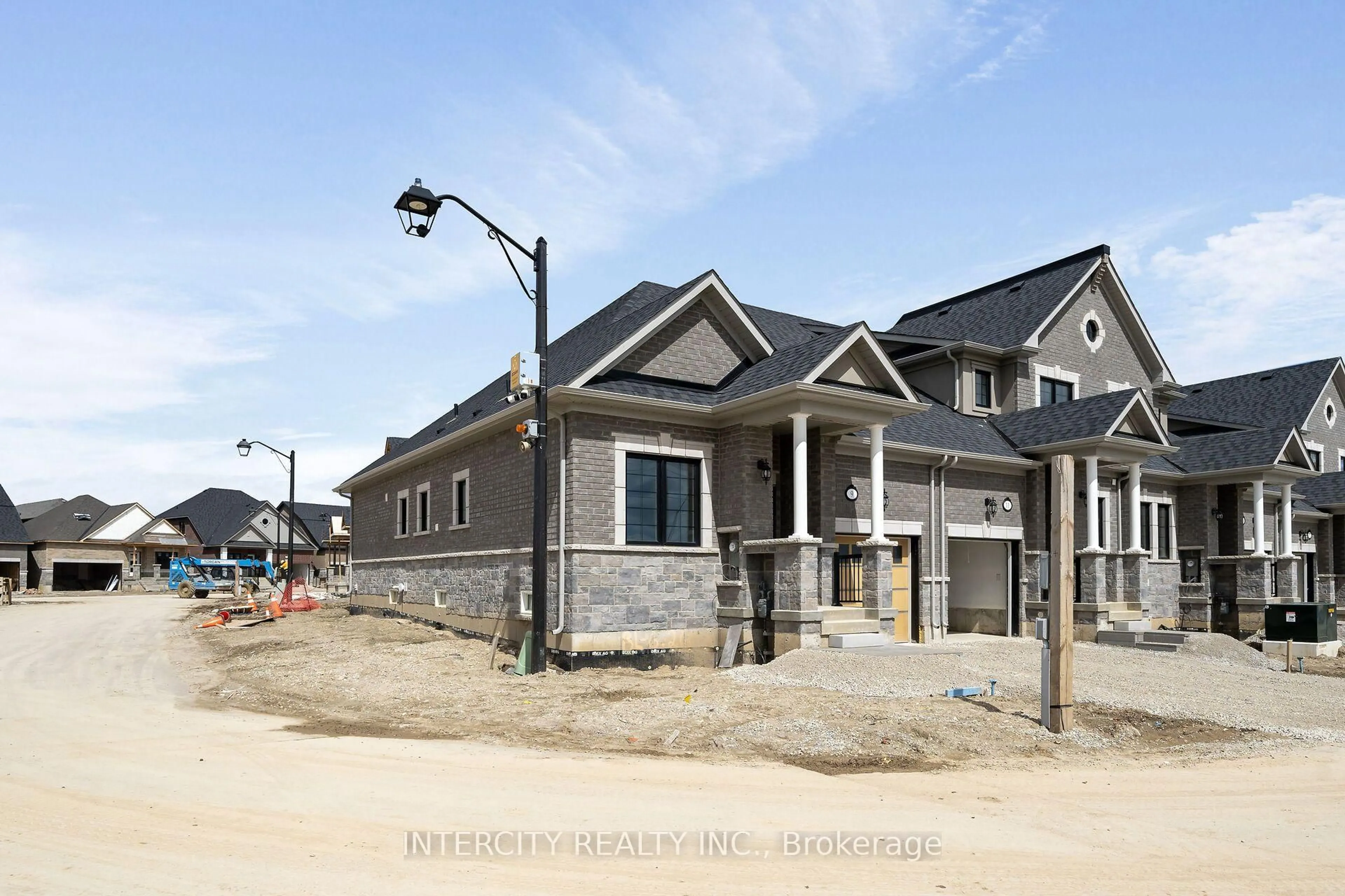 Home with brick exterior material, building for Blk 6 Sunbird Way #TH 26, Halton Hills Ontario X0X 0X0