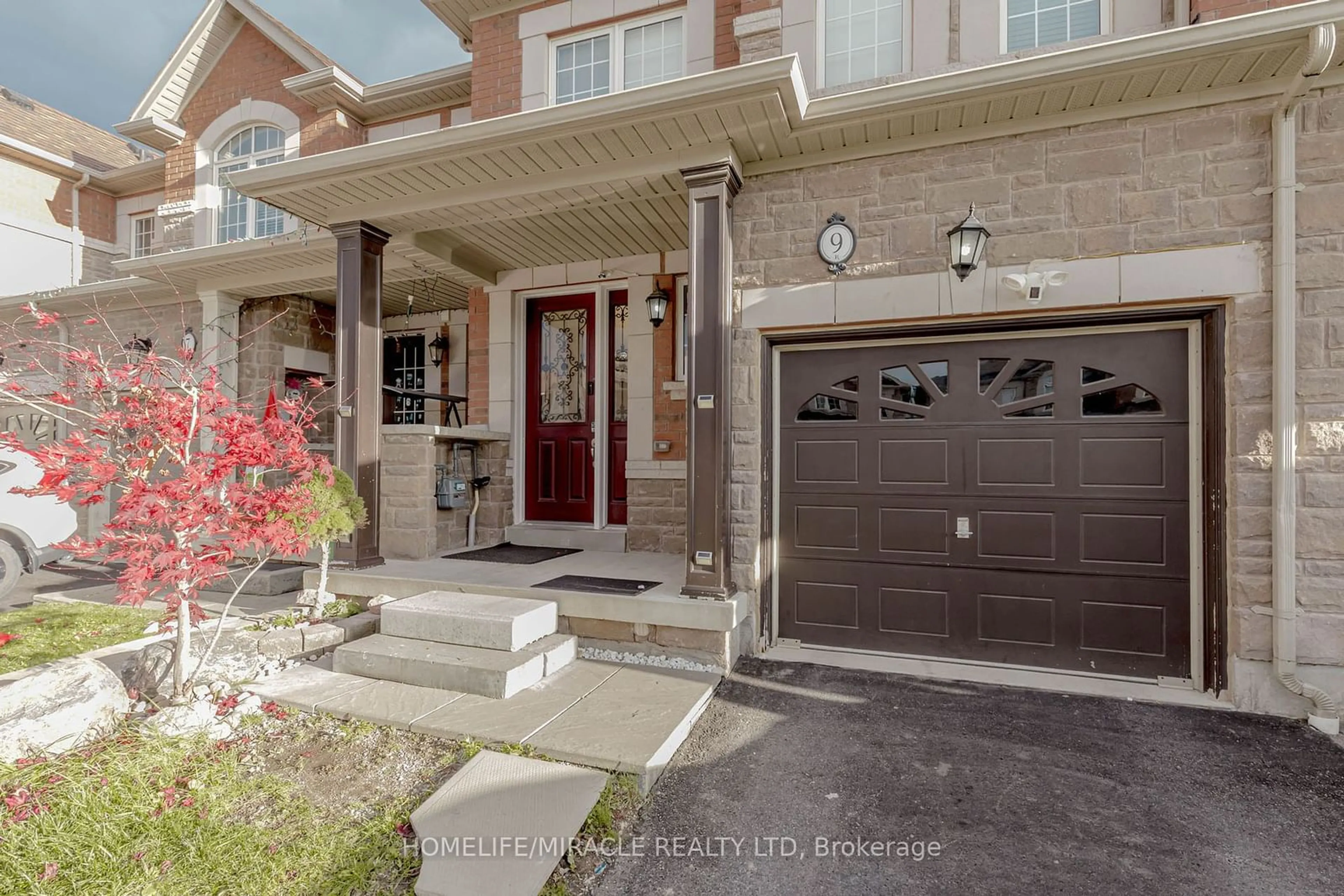 Home with brick exterior material for 9 Dufay Rd, Brampton Ontario L7A 4A1