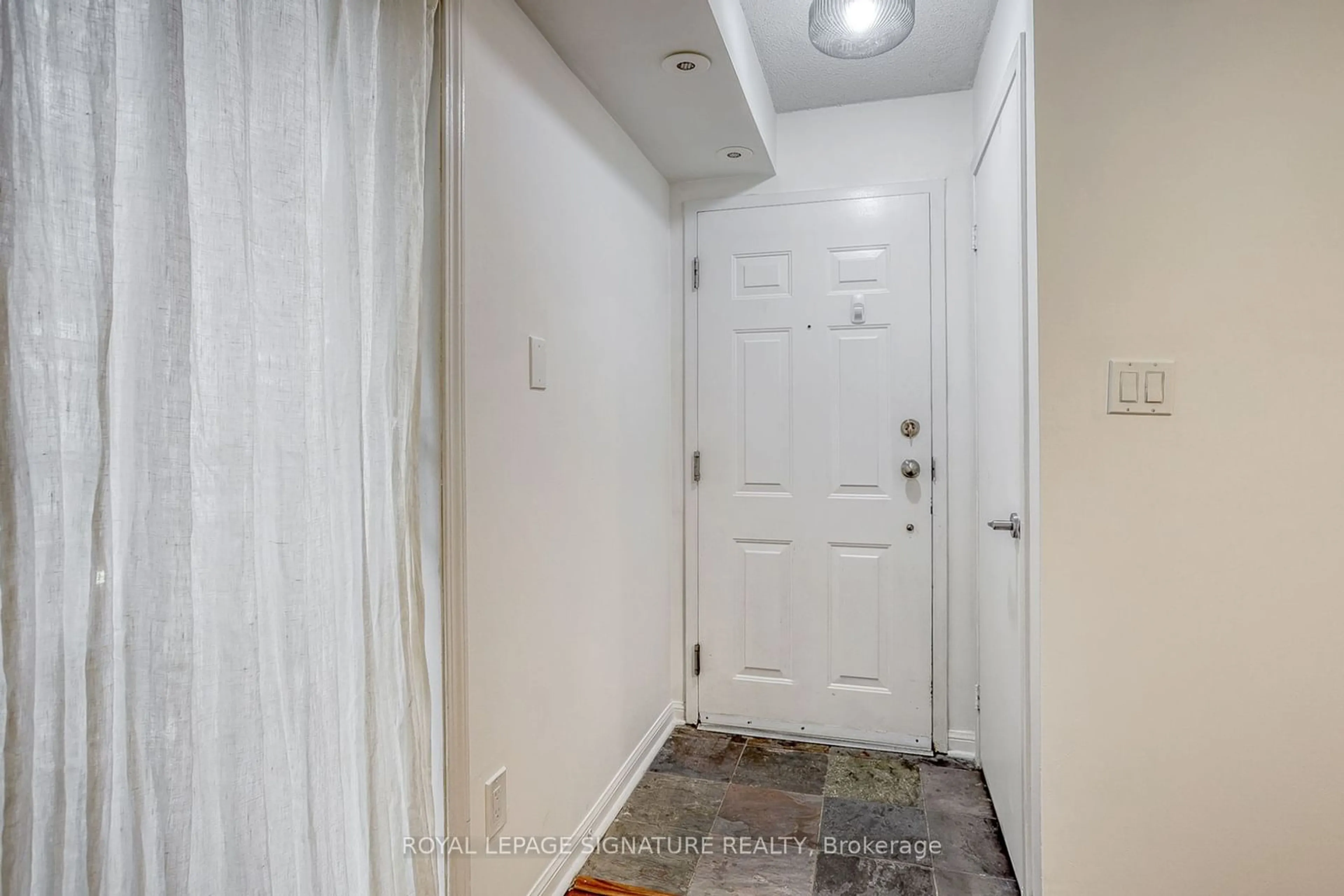 Indoor entryway, not visible floor for 20 Laidlaw St #1102, Toronto Ontario M6K 1X2