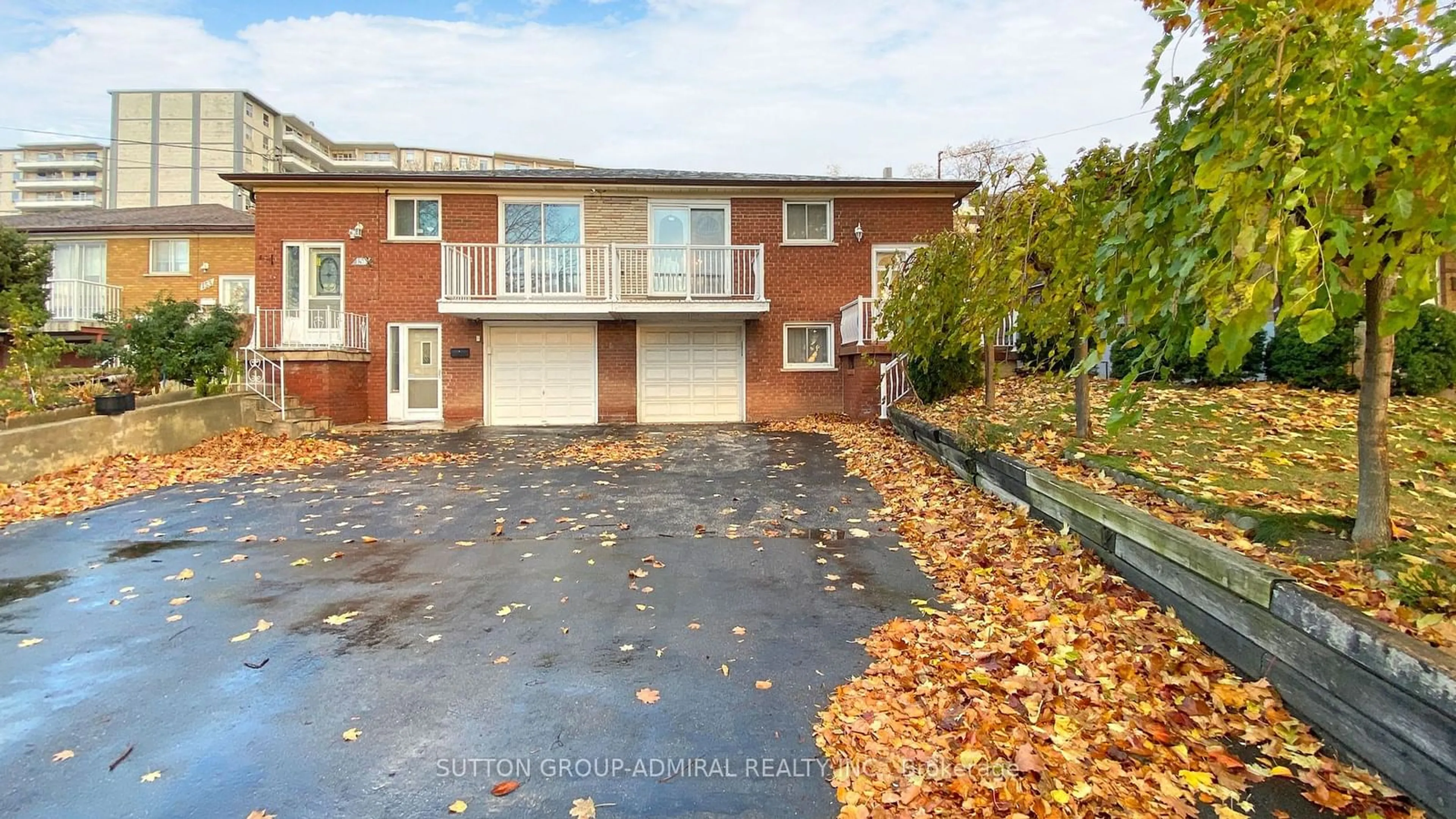 A pic from exterior of the house or condo, the street view for 149 Sharpecroft Blvd, Toronto Ontario M3J 1P6