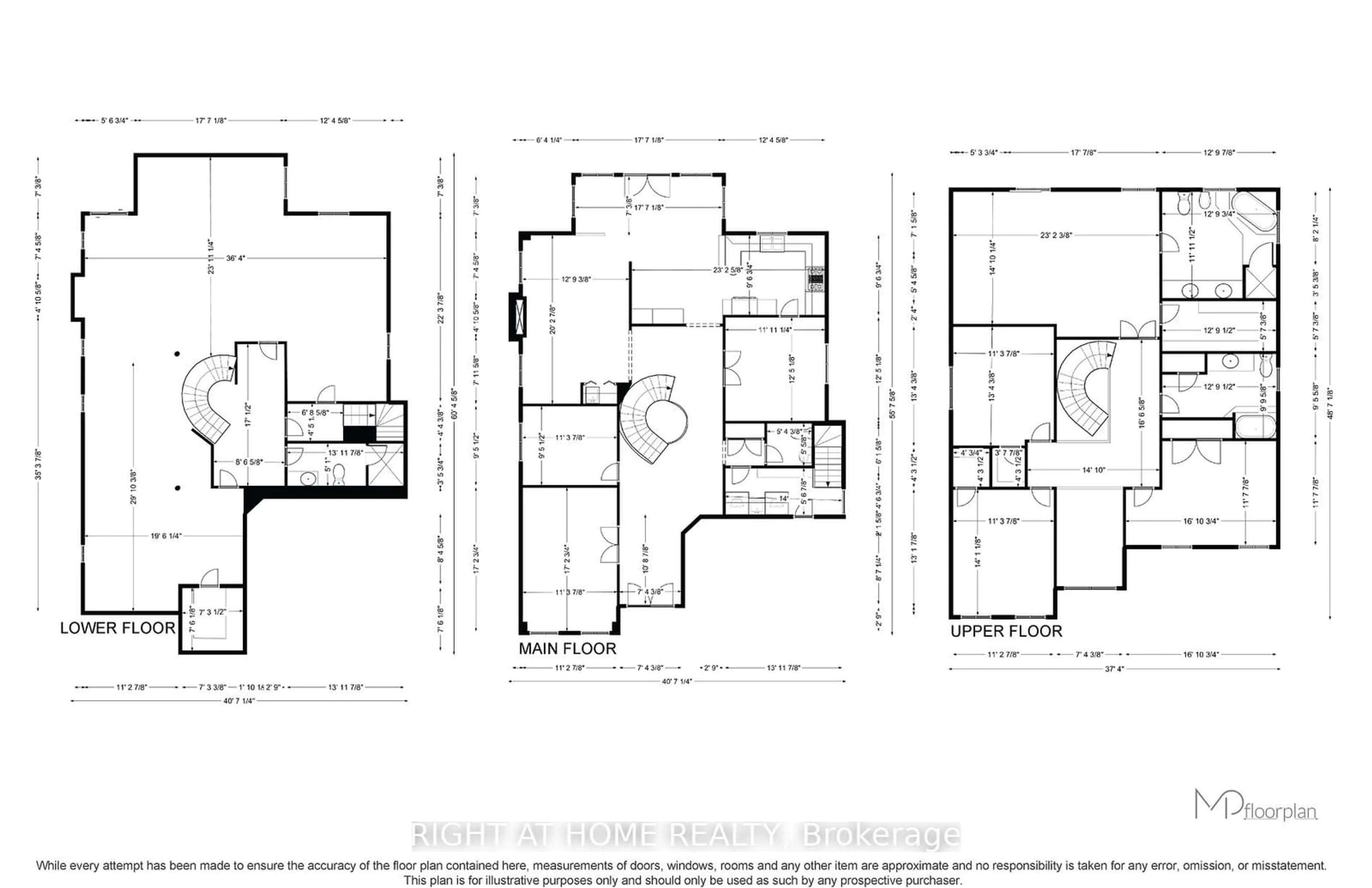 Floor plan for 21 Treelawn Pkwy, Toronto Ontario M6L 2H1