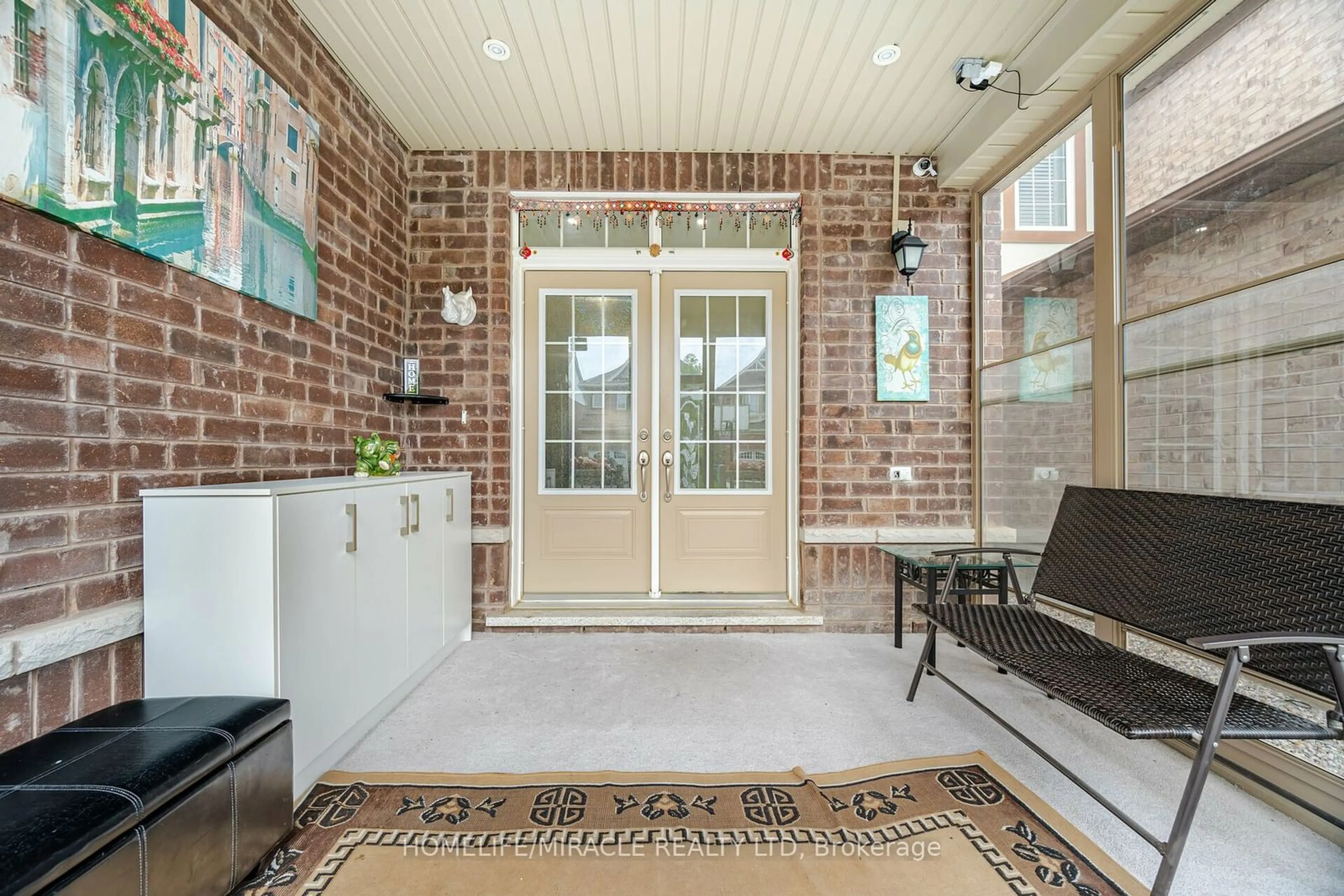 Indoor entryway, ceramic floors for 23 Callandar Rd, Brampton Ontario L7A 4V1