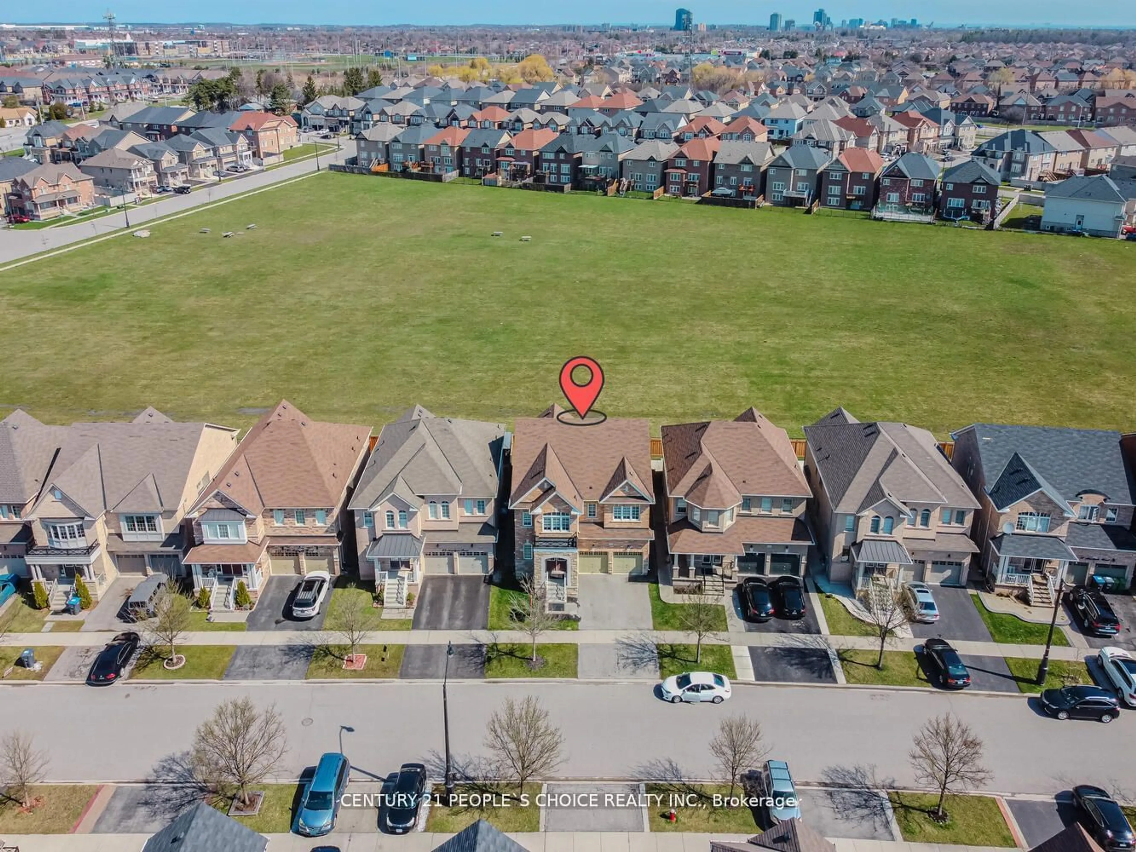 Frontside or backside of a home, the street view for 31 Angelgate Rd, Brampton Ontario L6Y 0X9