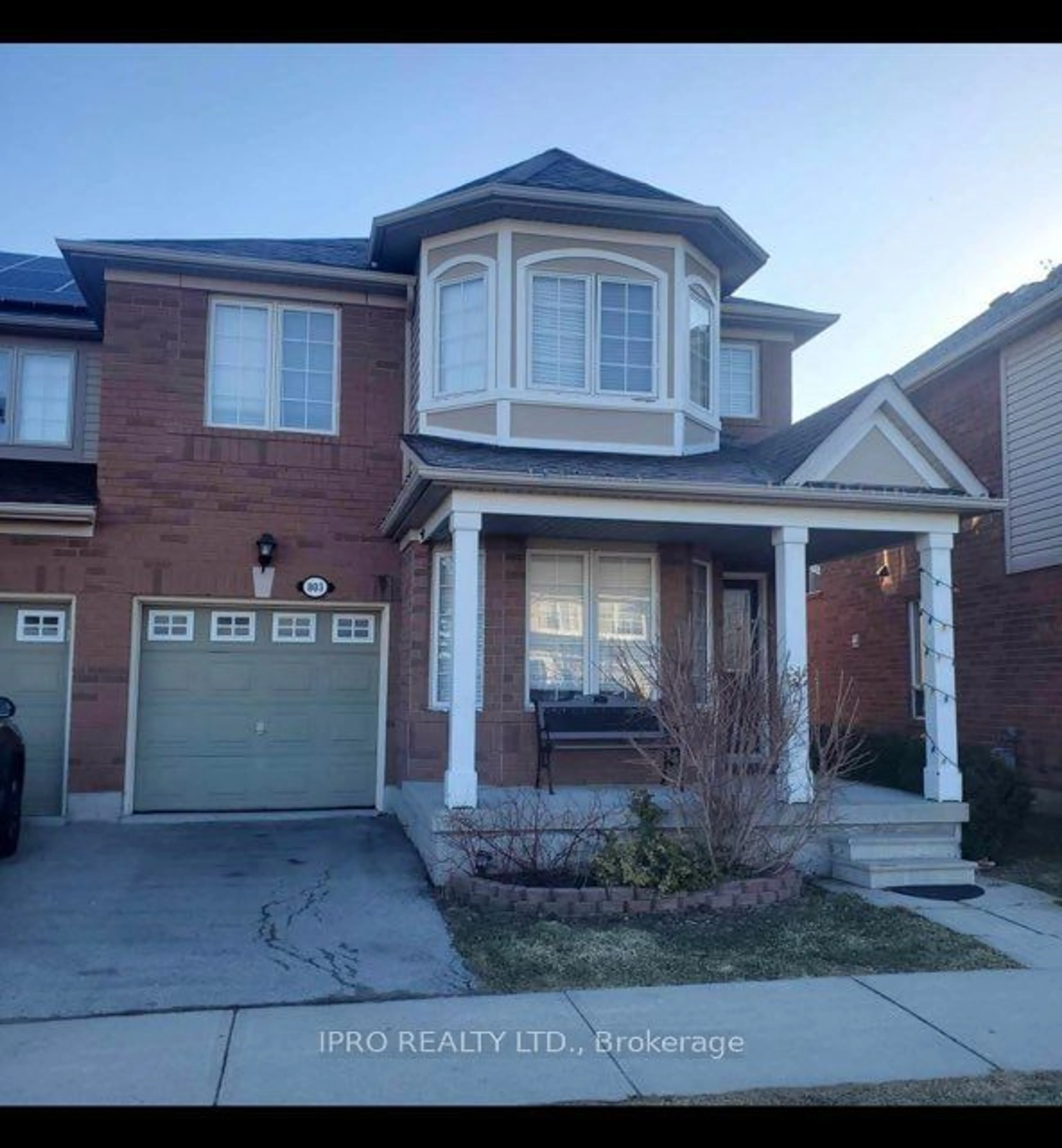 Frontside or backside of a home, the street view for 803 Ferguson Dr, Milton Ontario L9T 6L5