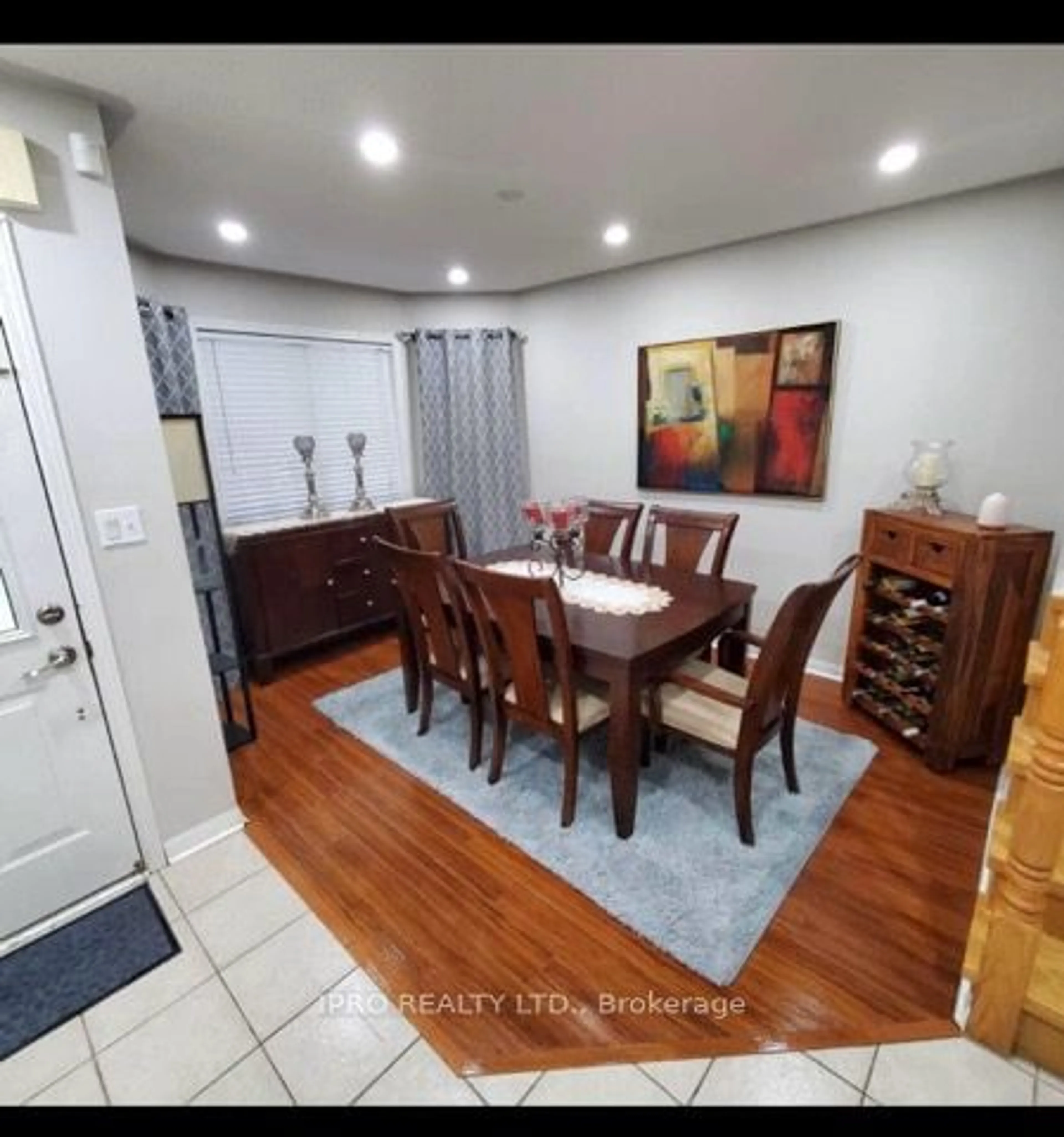 Dining room, wood floors, cottage for 803 Ferguson Dr, Milton Ontario L9T 6L5