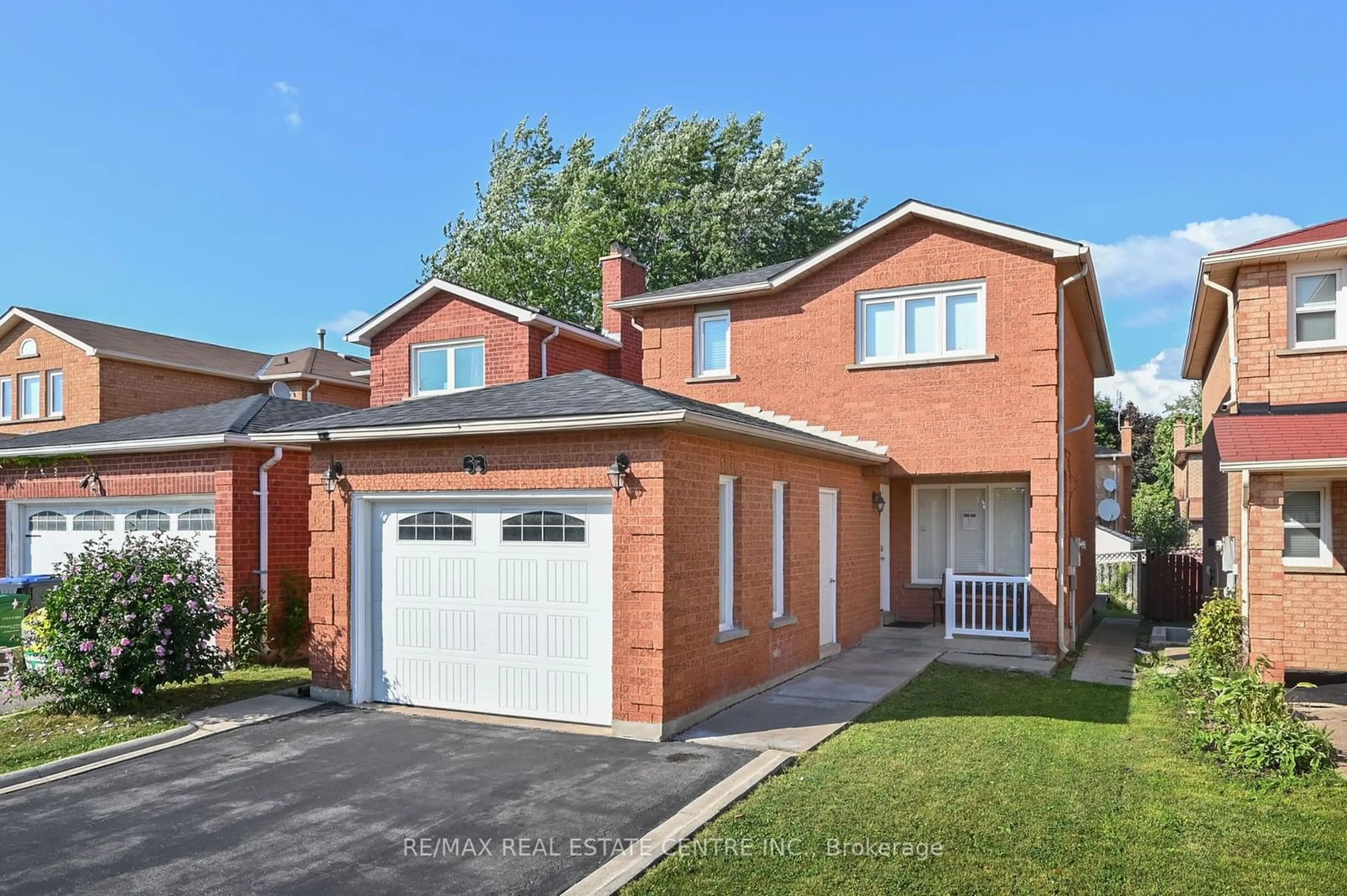 Home with brick exterior material for 63 Candy Cres, Brampton Ontario L6X 4A1