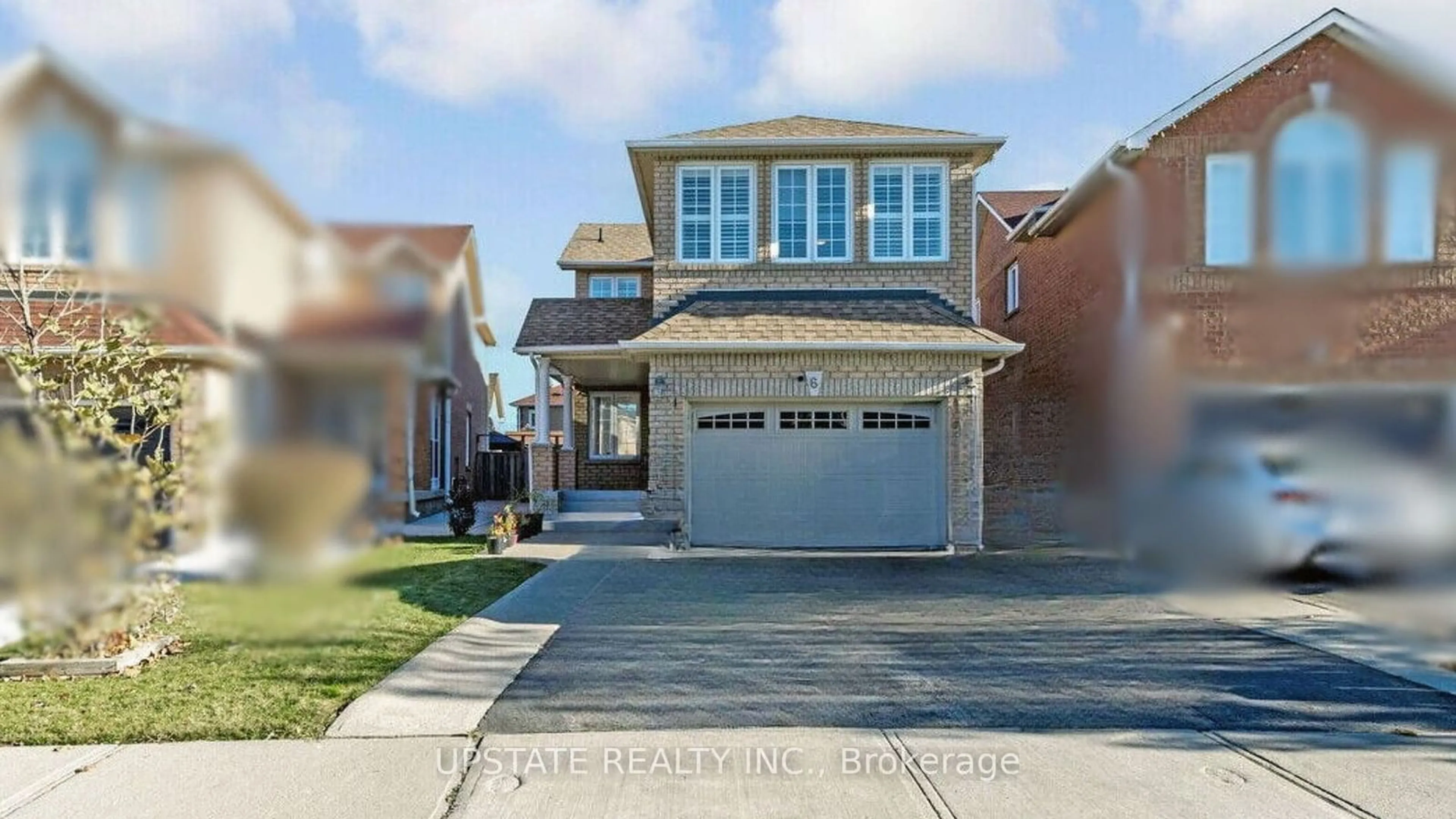 Frontside or backside of a home, the street view for 6 Mannel Cres, Brampton Ontario L6Y 5E1