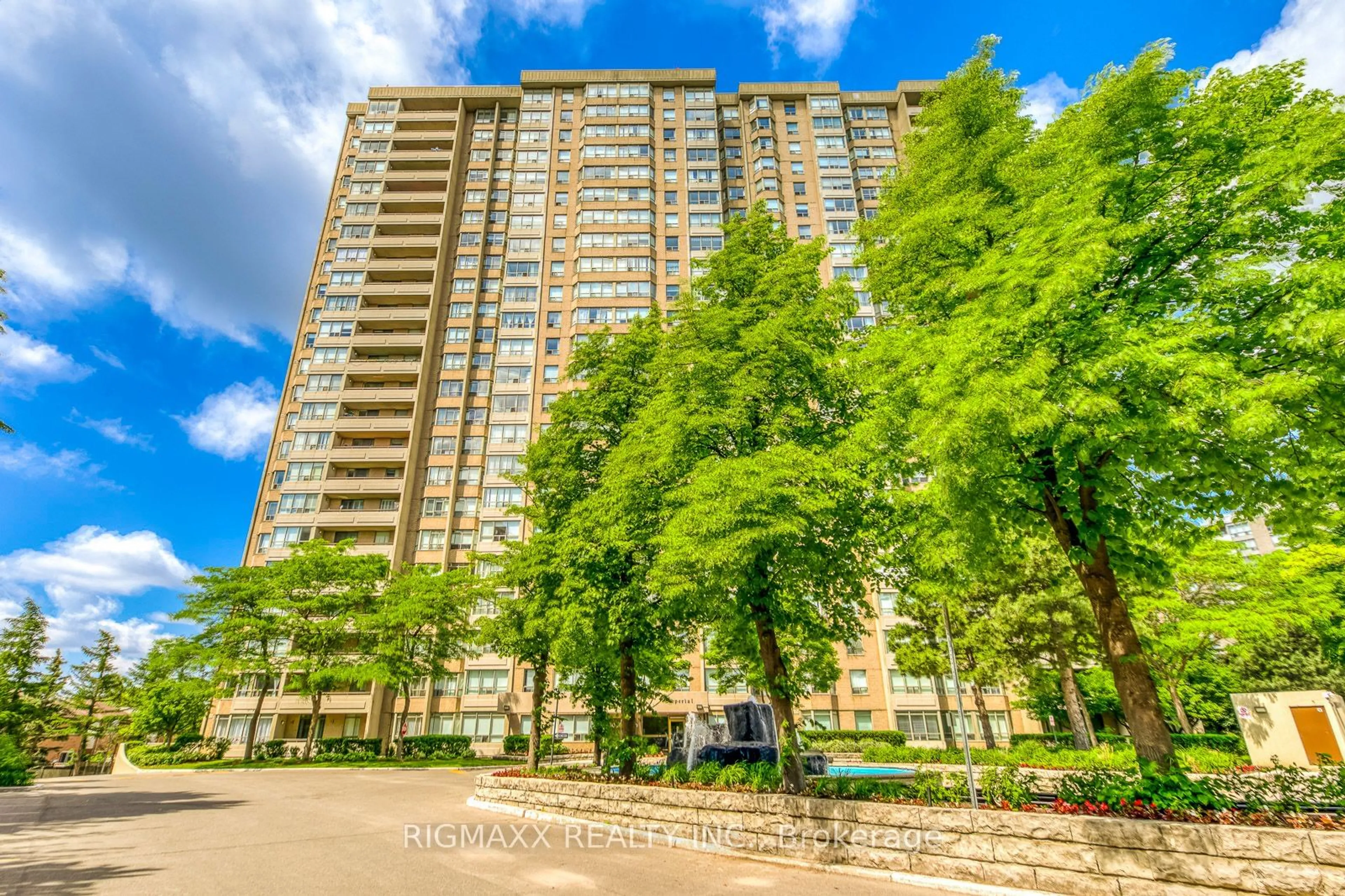 A pic from exterior of the house or condo, the front or back of building for 30 Malta Ave #1208, Brampton Ontario L6Y 4S5