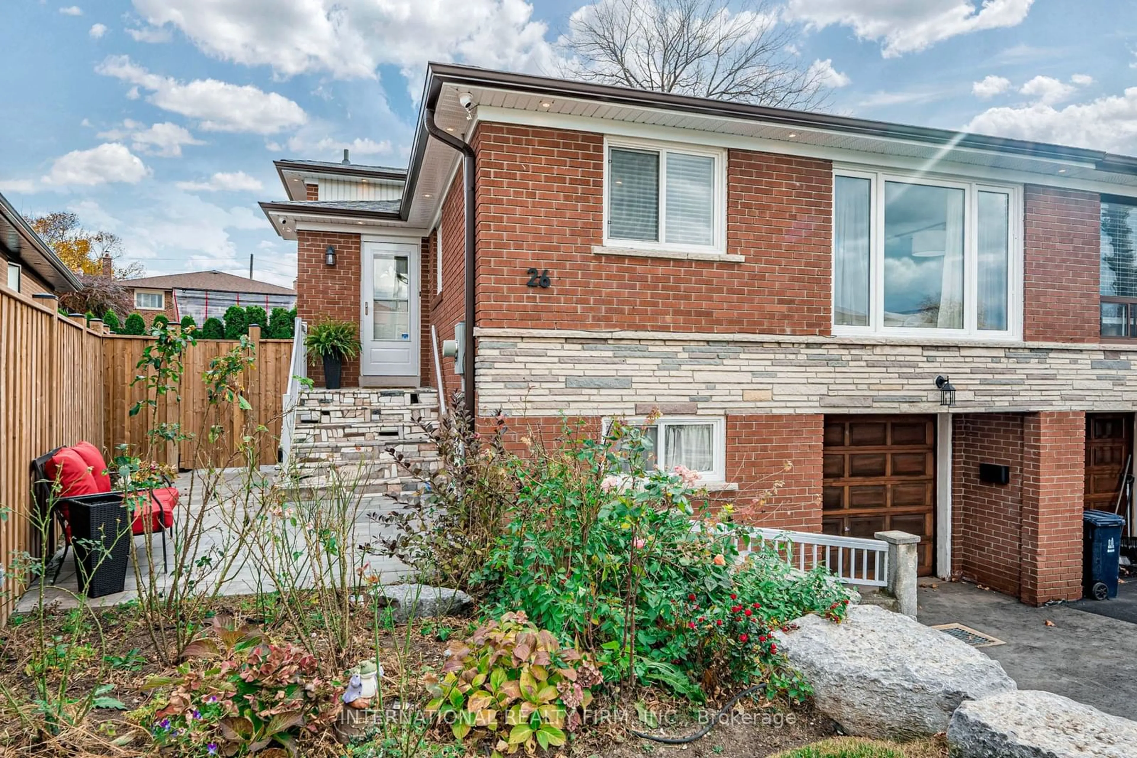 Home with brick exterior material for 26 Dellbrook Cres, Toronto Ontario M9L 1E2