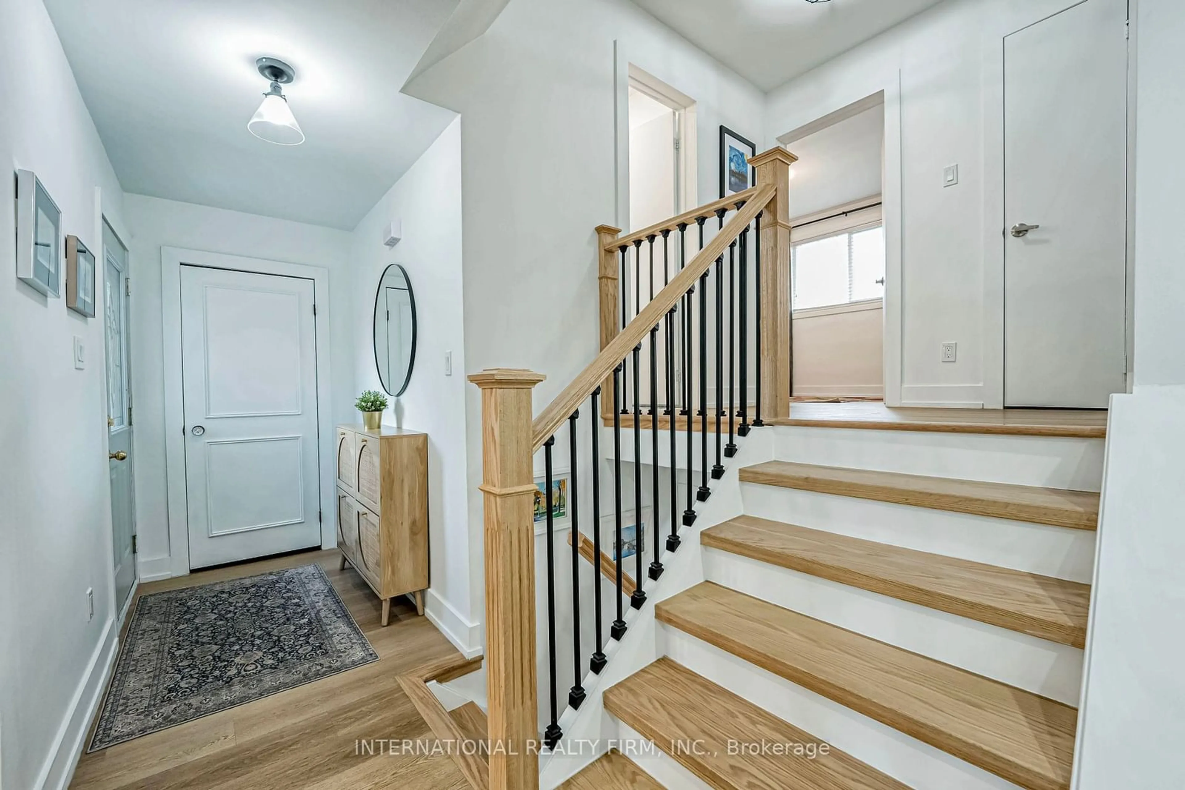 Indoor entryway, wood floors for 26 Dellbrook Cres, Toronto Ontario M9L 1E2