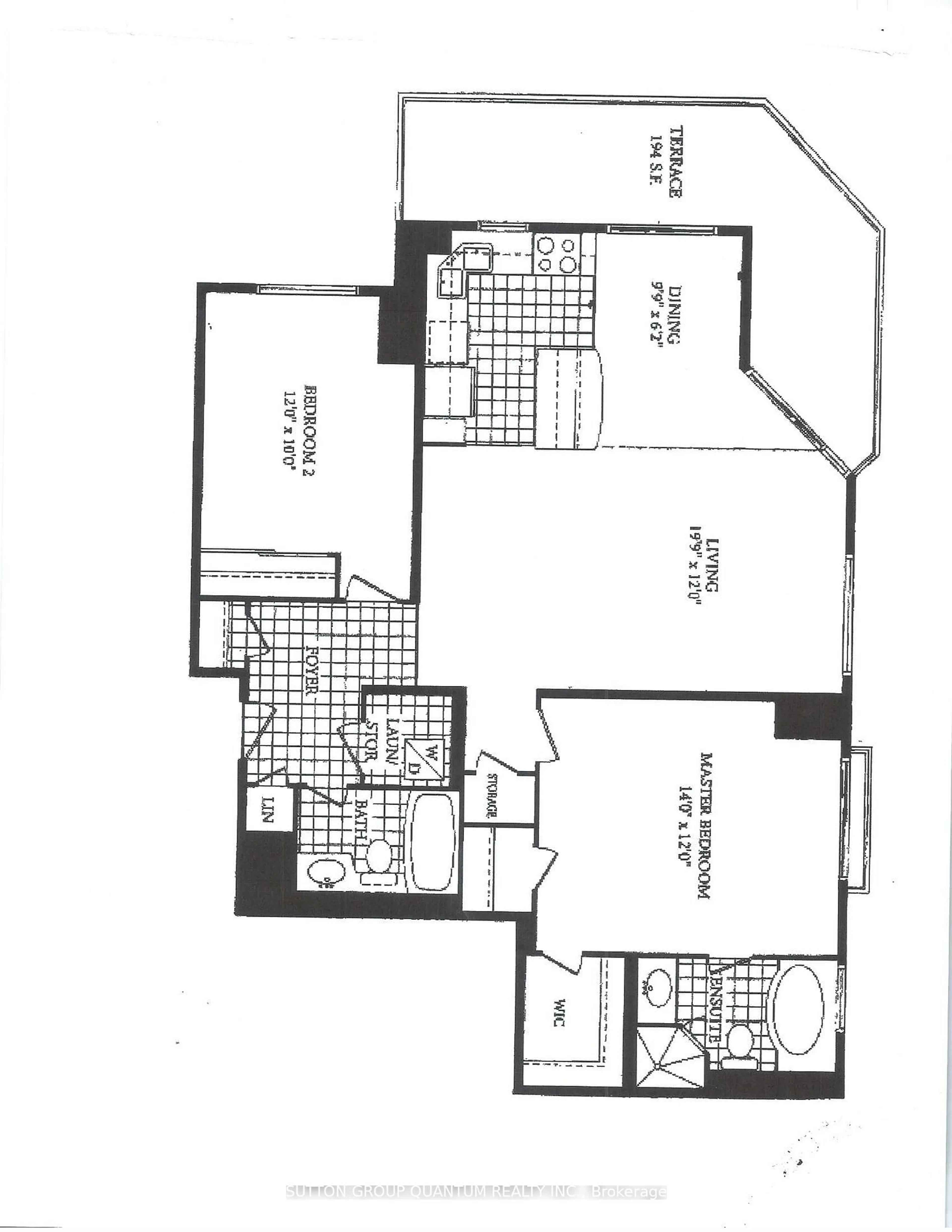 Floor plan for 1140 Parkwest Pl #305, Mississauga Ontario L5E 3K9