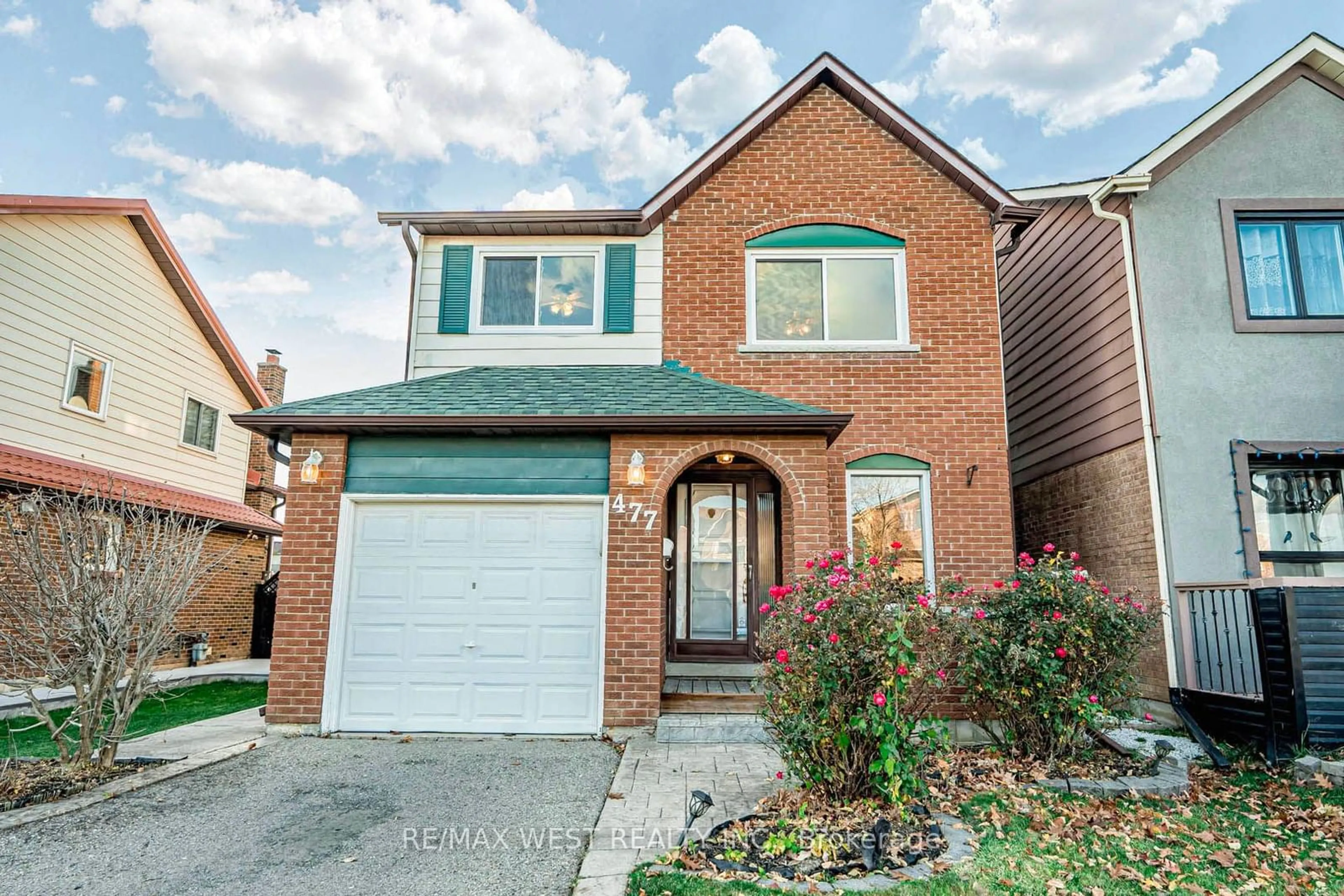 Home with brick exterior material for 477 Hansen Rd, Brampton Ontario L6V 3P6