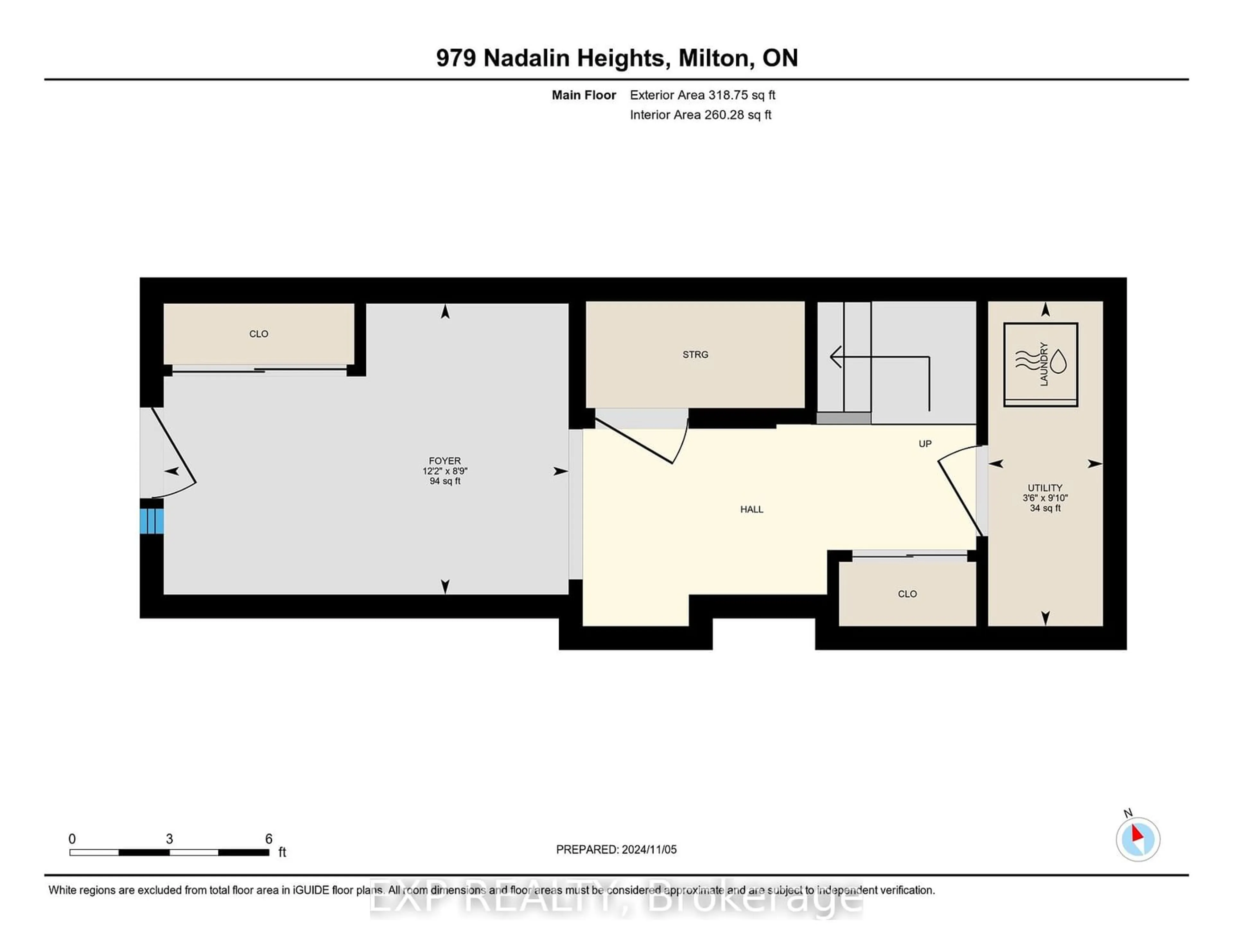 Floor plan for 979 Nadalin Hts, Milton Ontario L9T 8R3