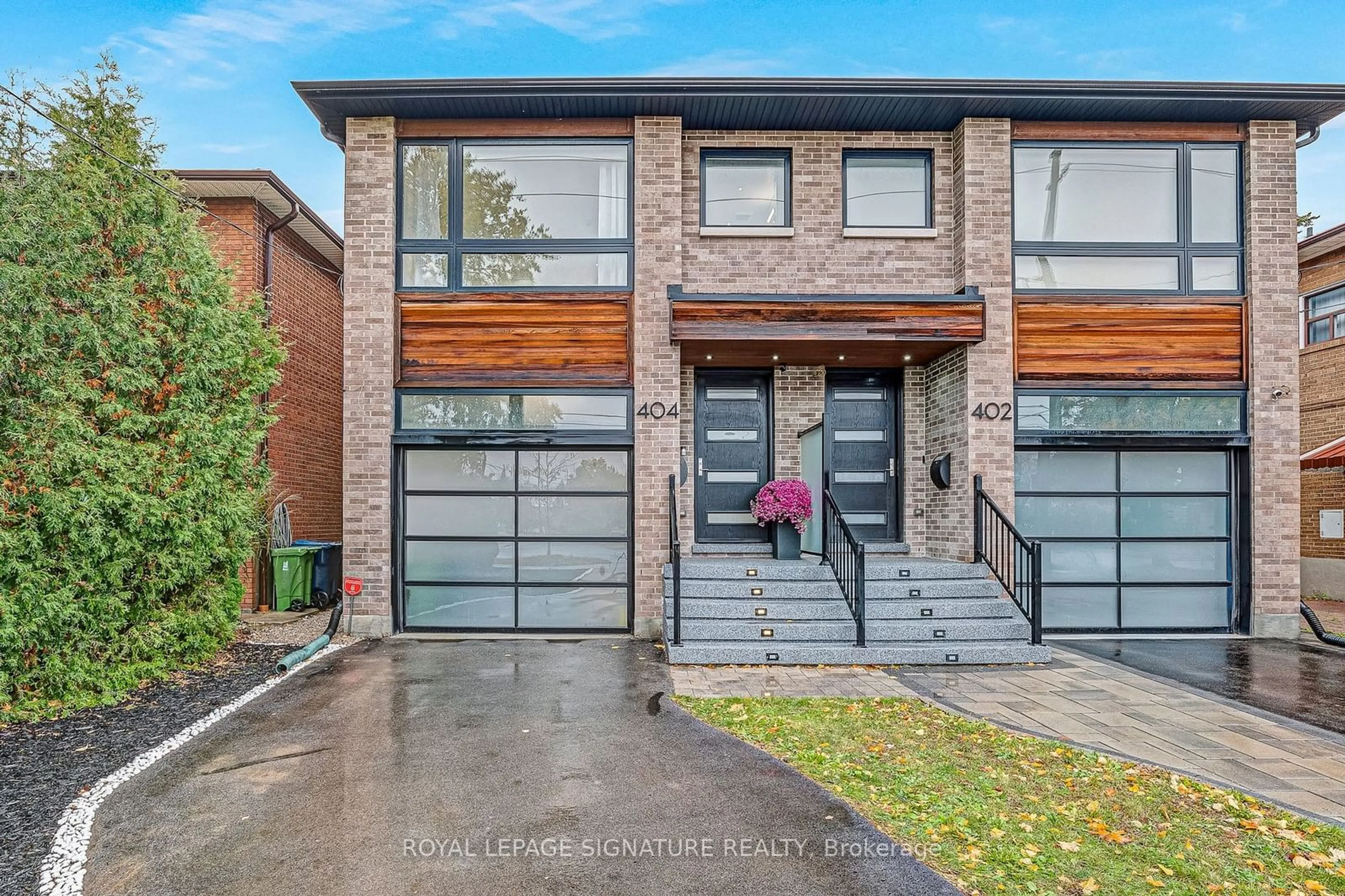 Home with brick exterior material for 404 Horner Ave, Toronto Ontario M8W 2A4