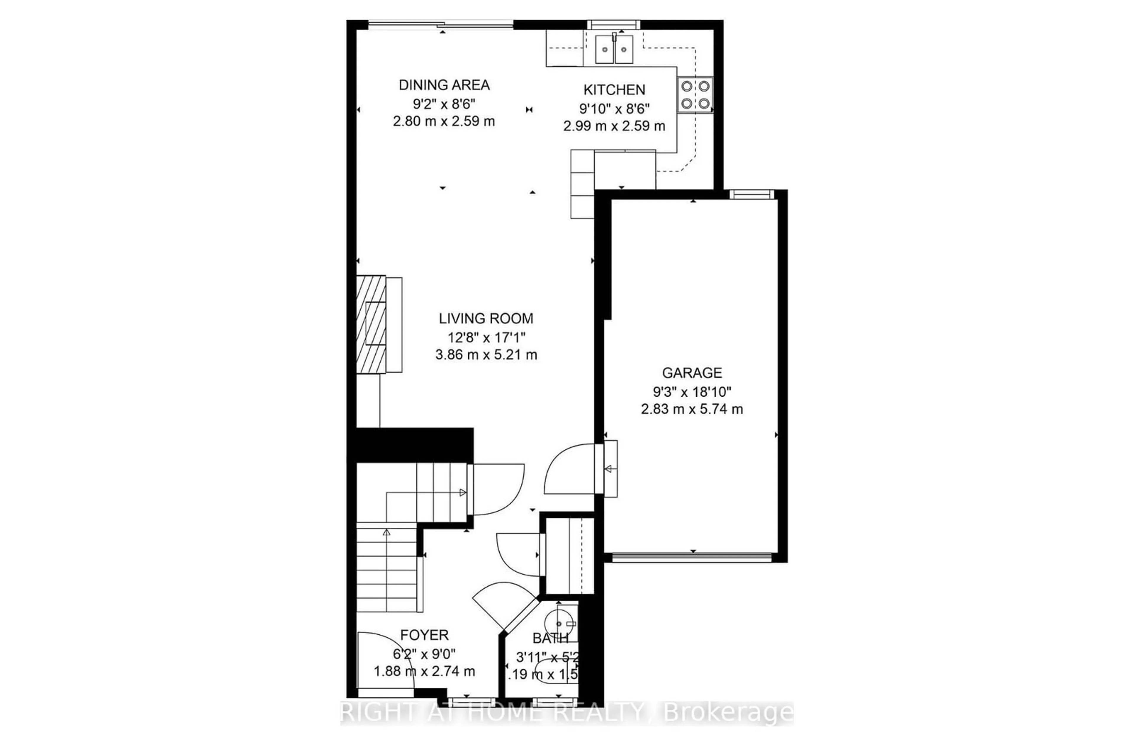 Floor plan for 2409 Emerson Dr, Burlington Ontario L7L 7M3