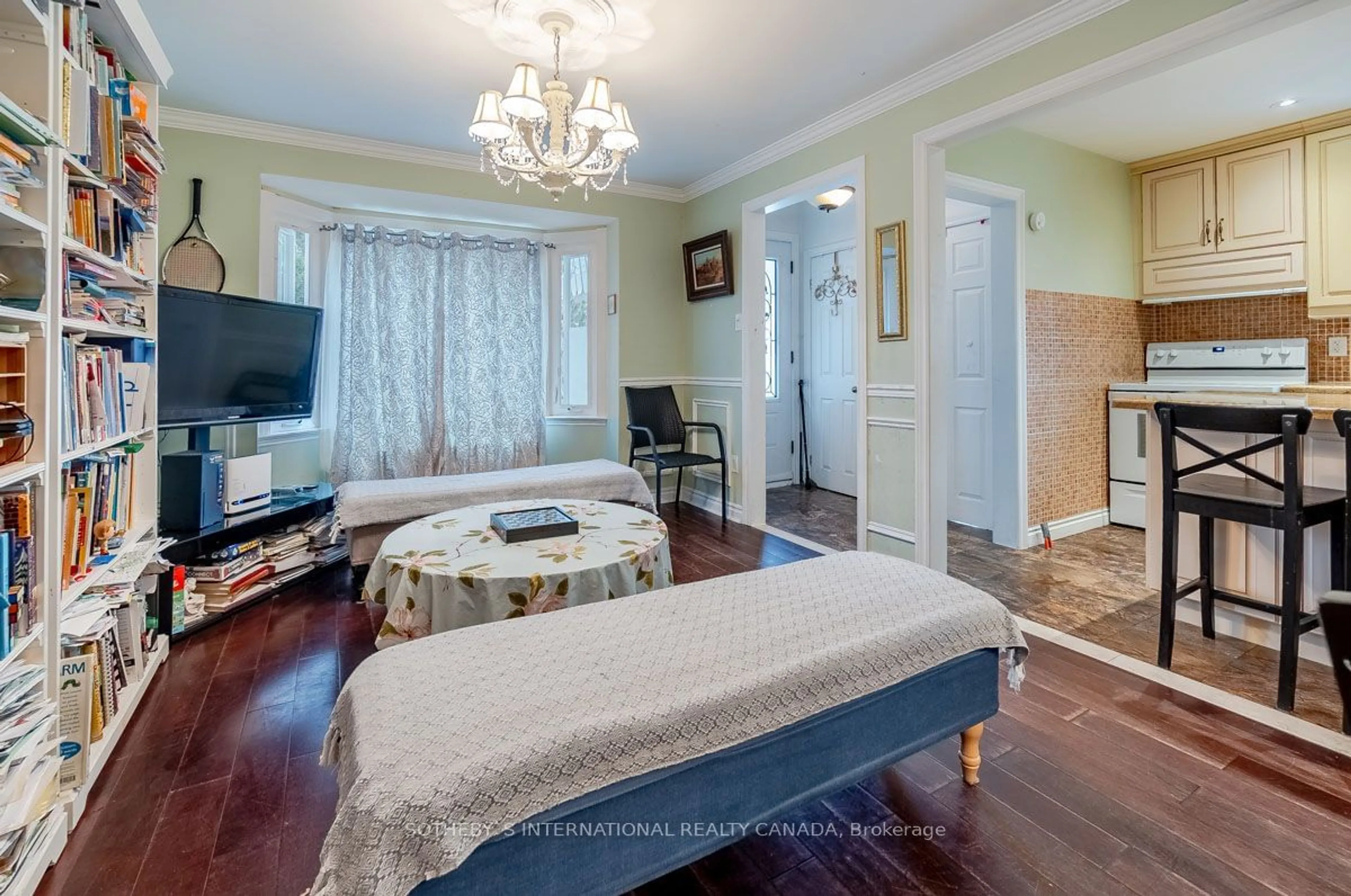 Living room, wood floors for 1202 Islington Ave, Toronto Ontario M8Z 4T1