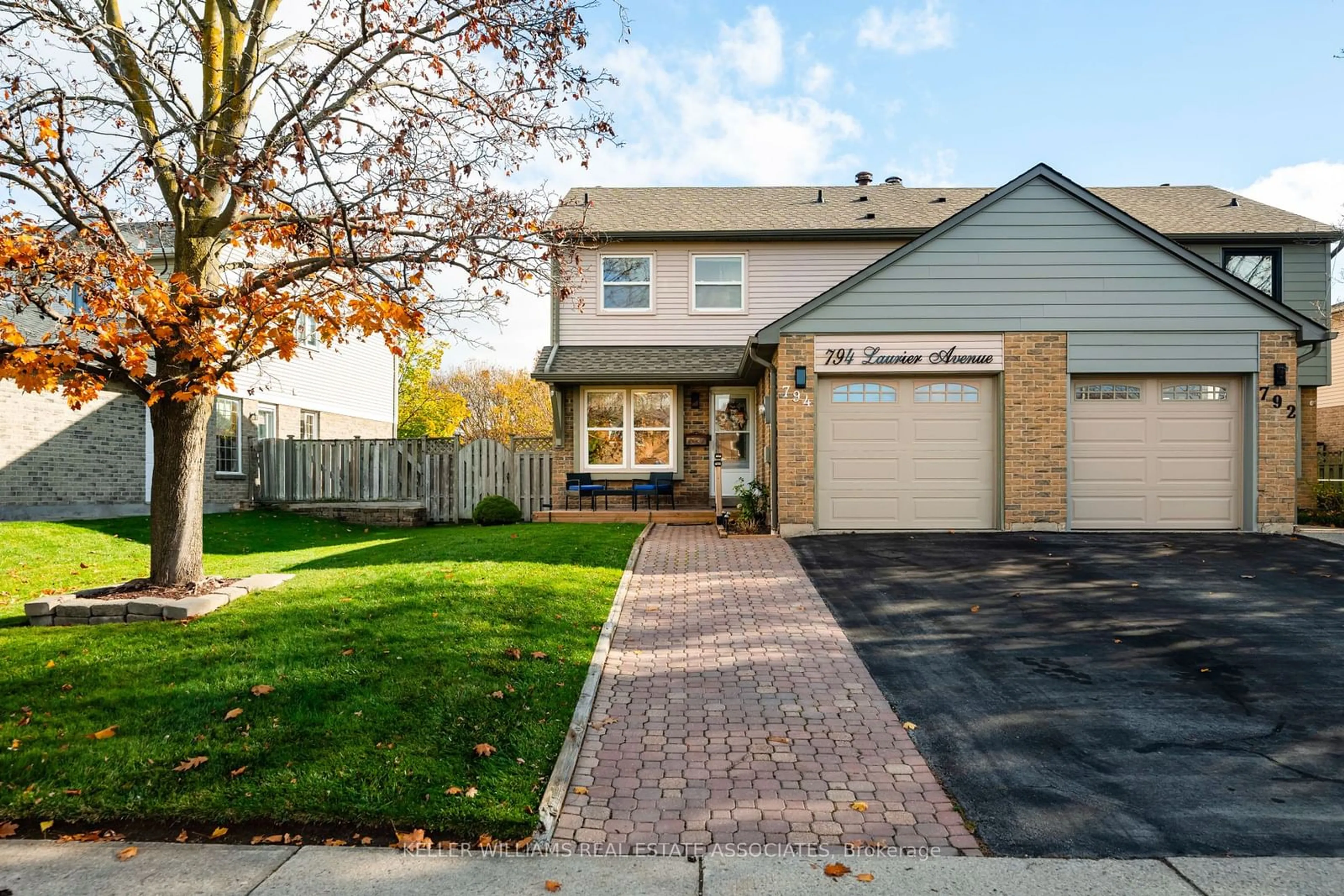 Home with brick exterior material for 794 Laurier Ave, Milton Ontario L9T 4H1