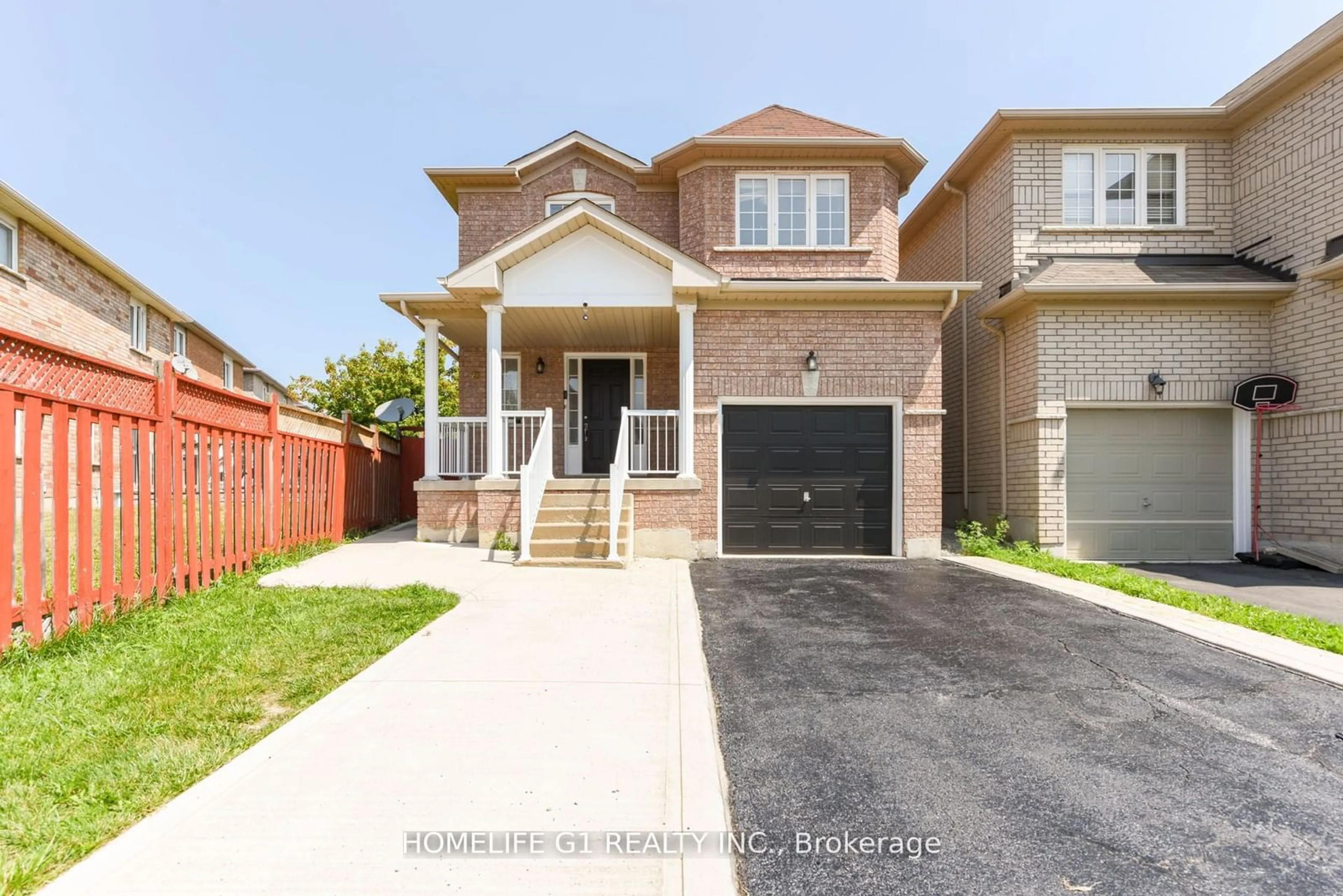 Frontside or backside of a home, the street view for 27 Salonica Rd, Brampton Ontario L7A 3K9