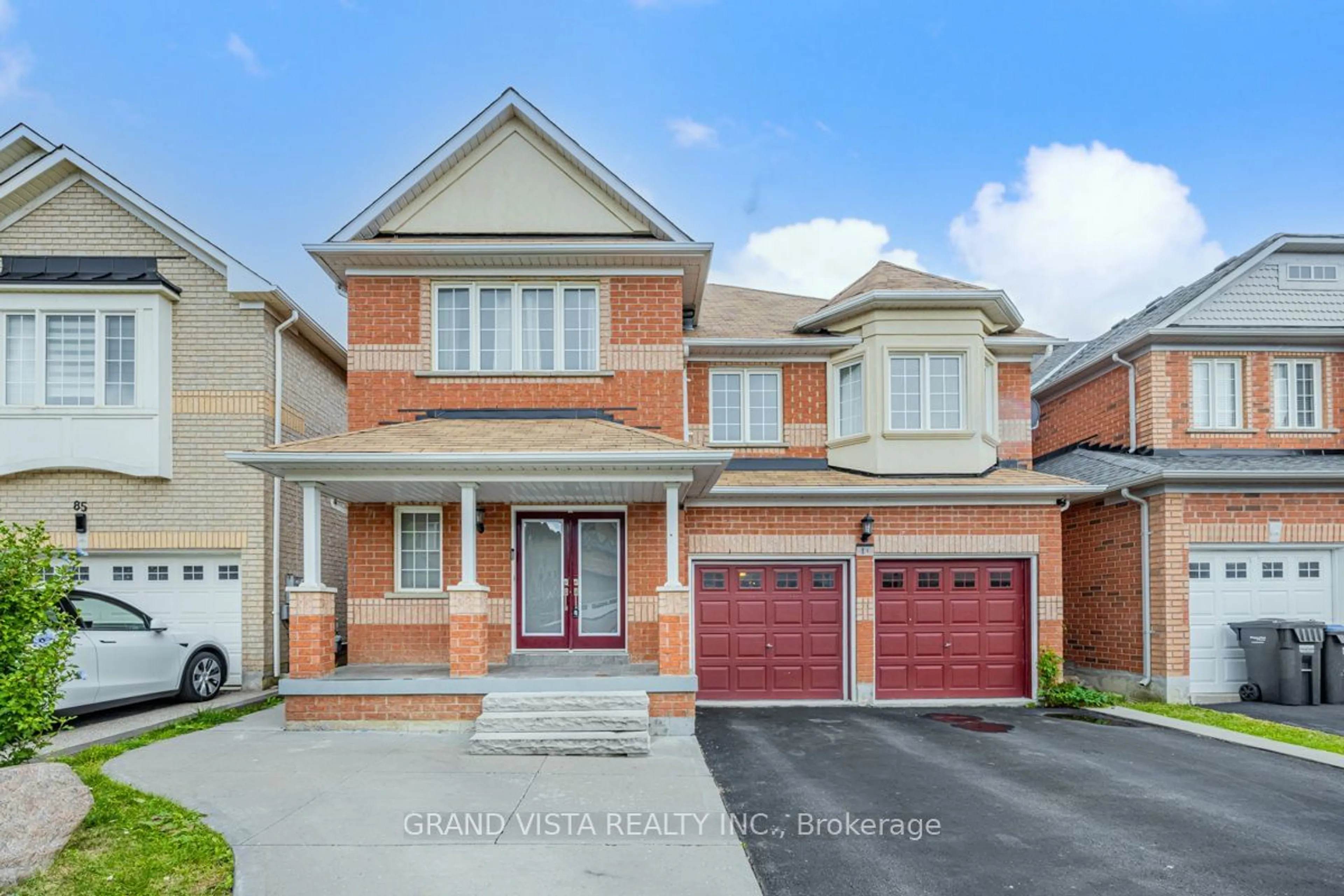 Home with brick exterior material for 83 Chalkfarm Cres, Brampton Ontario L7A 3V9